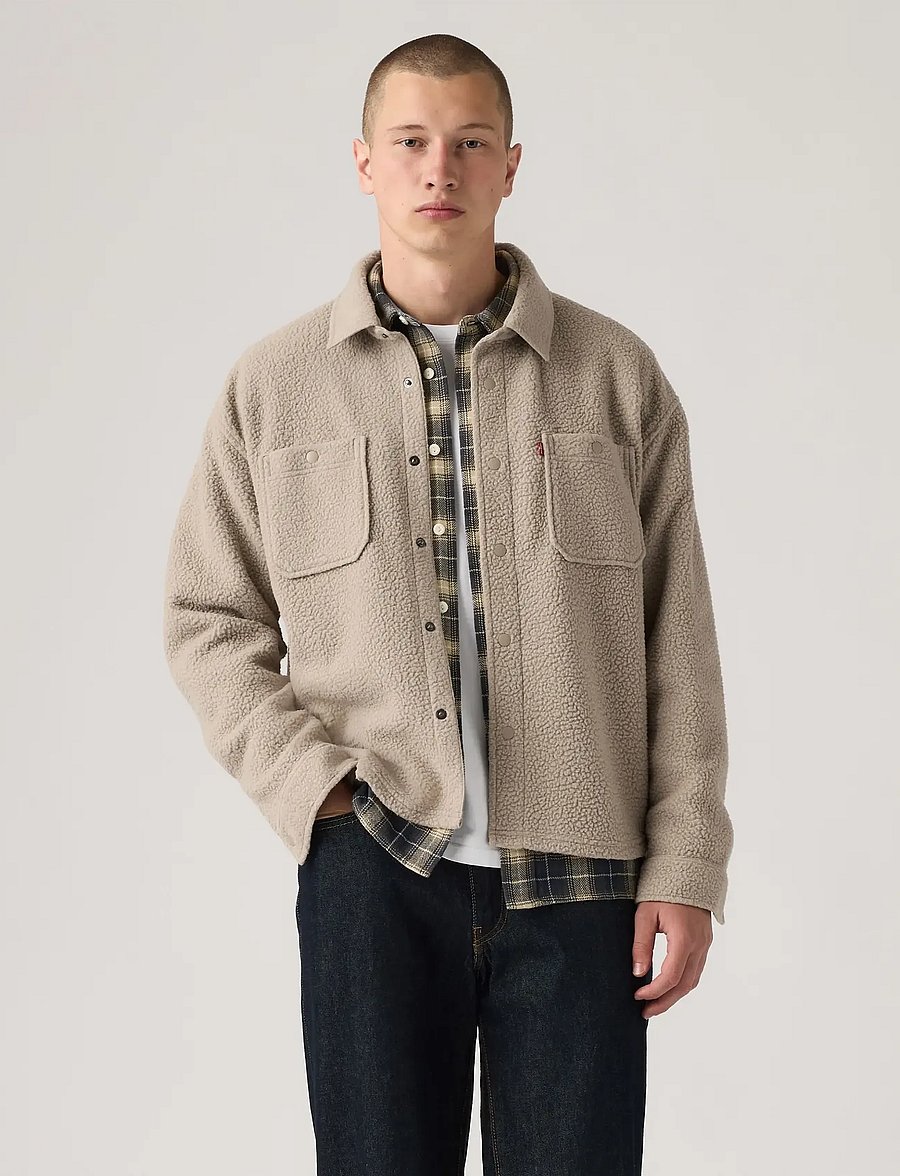 Levi's® - SHERPA SOFT WORKER VINTAGE KHA - höstjackor - tans - 4
