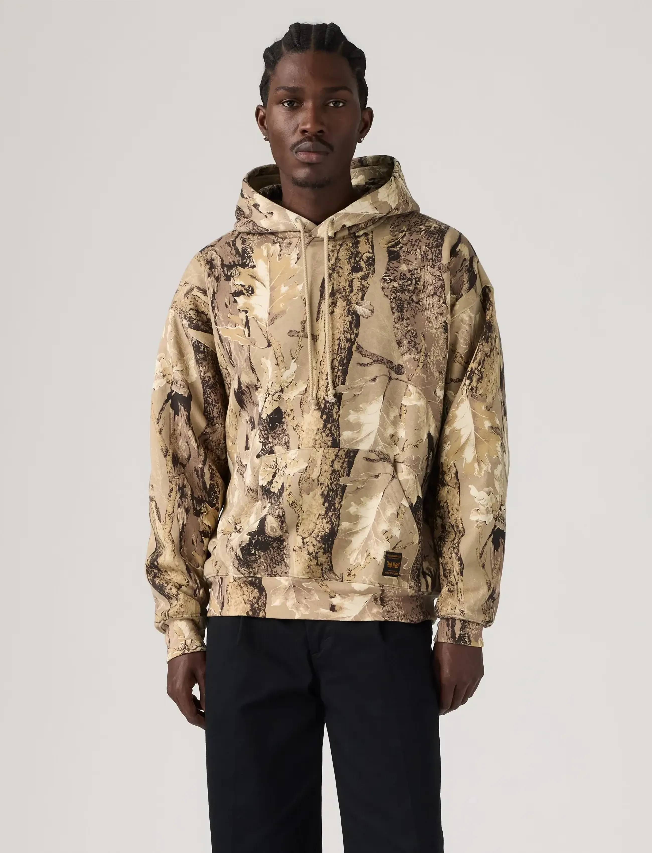 Levi's® - WORKWEAR PO HOODIE TEX FOREST - kapuzenpullover - multi-color - 3