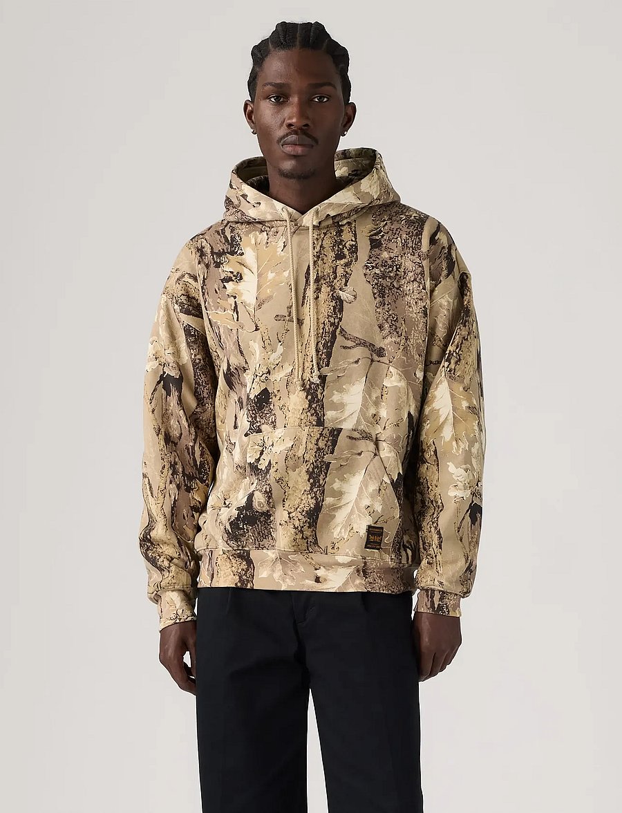 Levi's® - WORKWEAR PO HOODIE TEX FOREST - kapuzenpullover - multi-color - 3