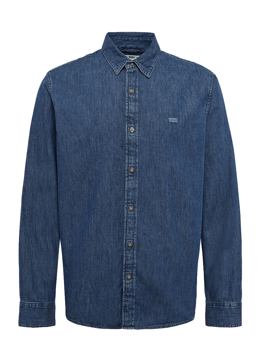 Levi's® - BATTERY HOUSEMARK STANDARD TOM - teksasärgid - med indigo - flat finish - 1