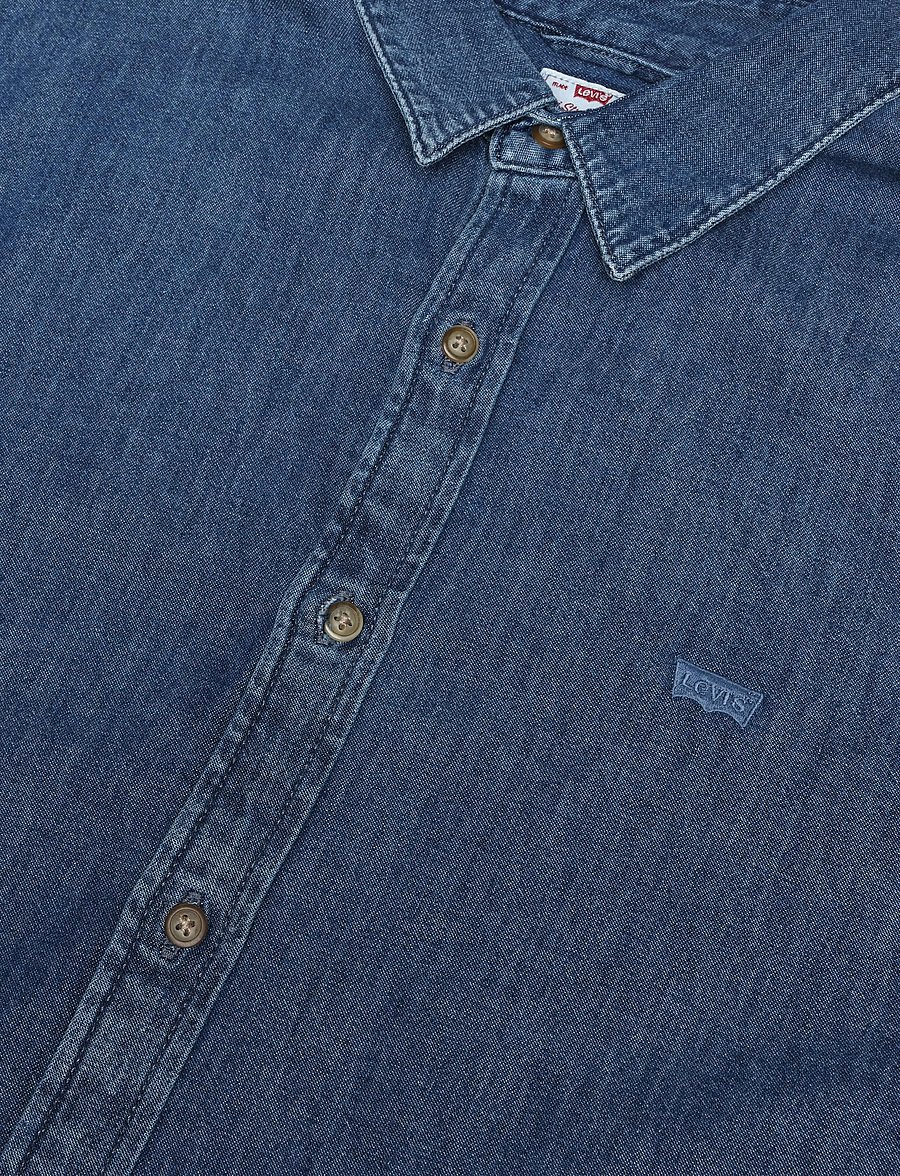 Levi's® - BATTERY HOUSEMARK STANDARD TOM - teksasärgid - med indigo - flat finish - 5