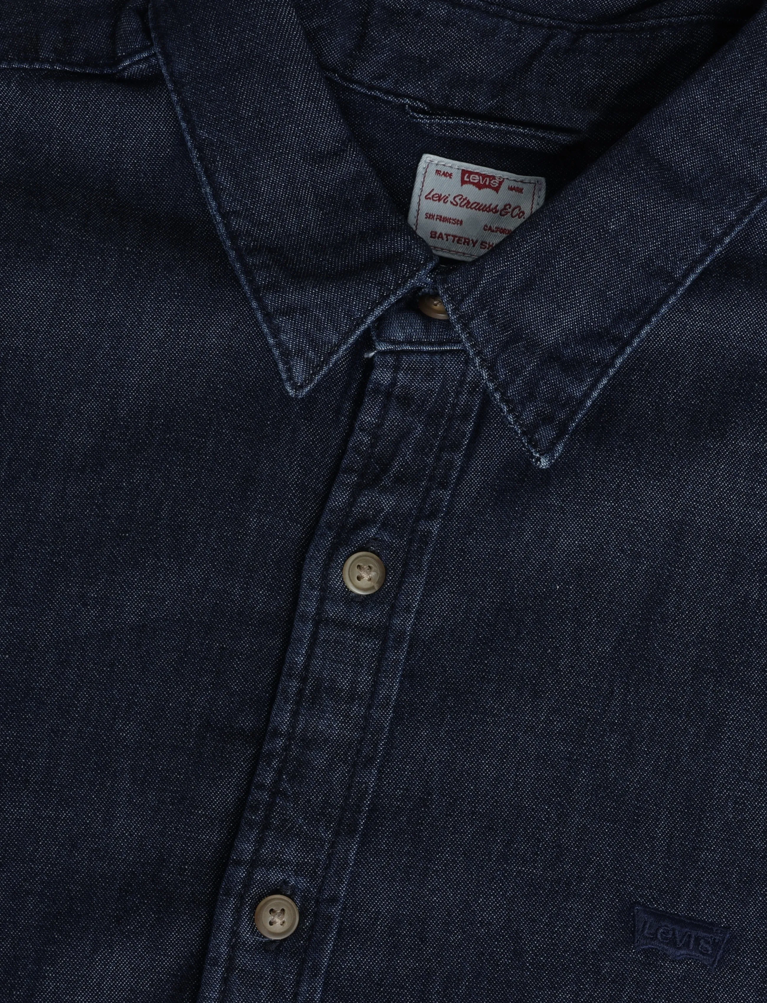 Levi's® - BATTERY HOUSEMARK STANDARD JAC - teksasärgid - dark indigo - flat finish - 2