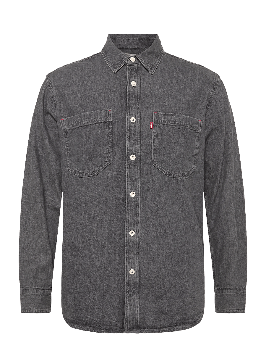 Levi's® - MARIPOSA WORKER SHIRLEY WASHED - denim shirts - blacks - 1