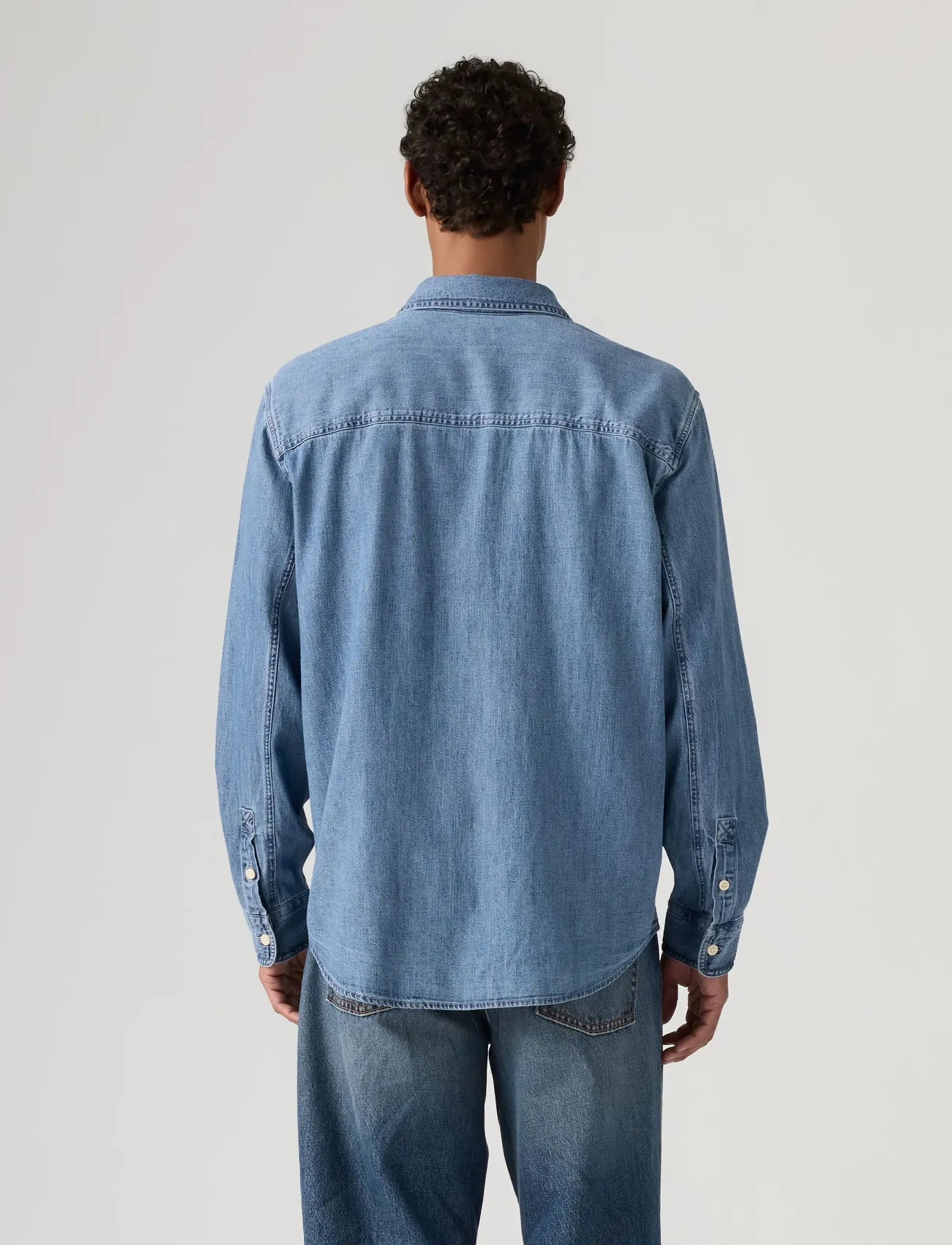 Levi's® - MARIPOSA WORKER ANI MID WASH - julklappar under 1000kr - med indigo - flat finishs - 5