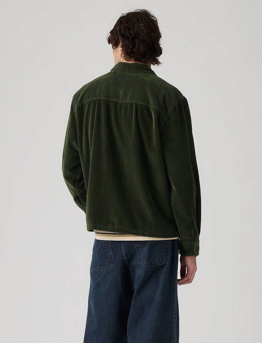 Levi's® - PORTS ZIP UP ROSIN - corduroy overhemden - blacks - 5