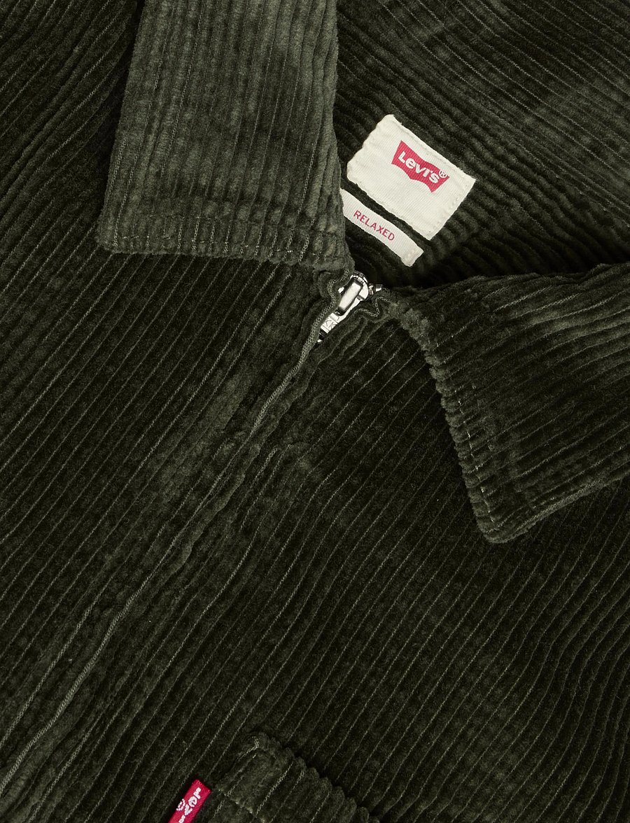 Levi's® - PORTS ZIP UP ROSIN - cordhemden - blacks - 2
