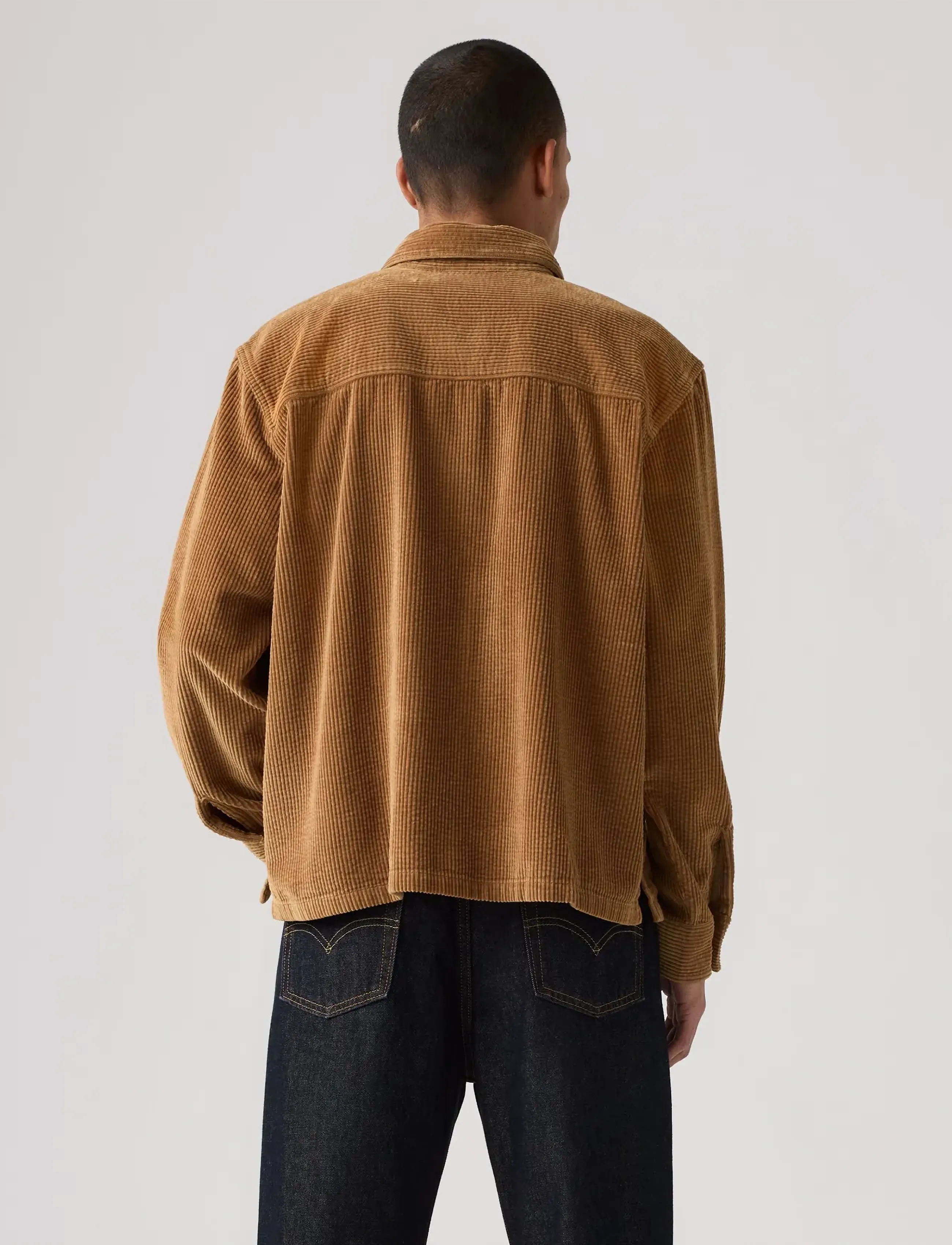 Levi's® - PORTS BOXY ZIP UP FOXTROT BROW - herbstliche kleidung - neutrals - 5