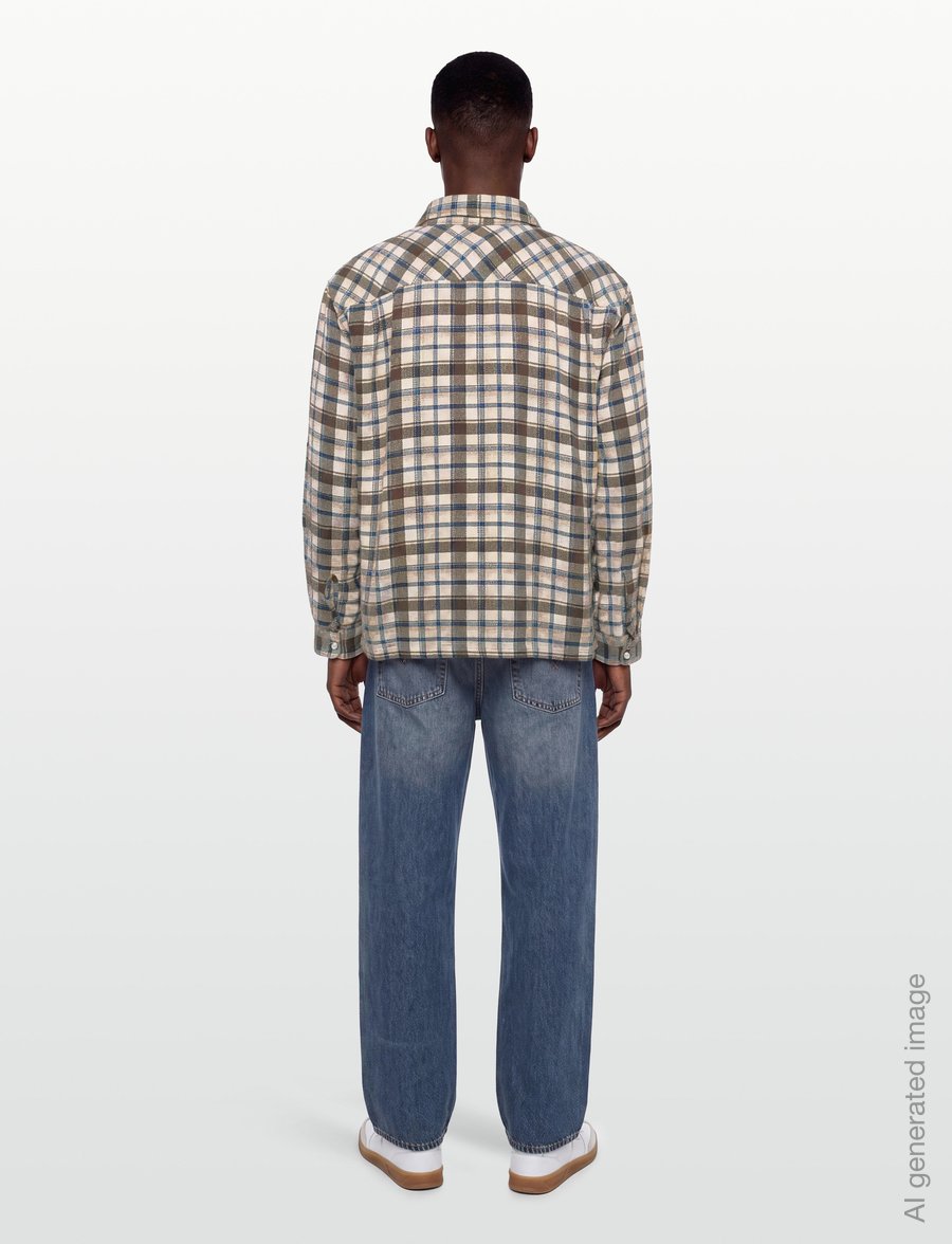 Levi's® - LS BOXY WESTERN TANNER PLAID W - flanellskjortor - multi-color - 4