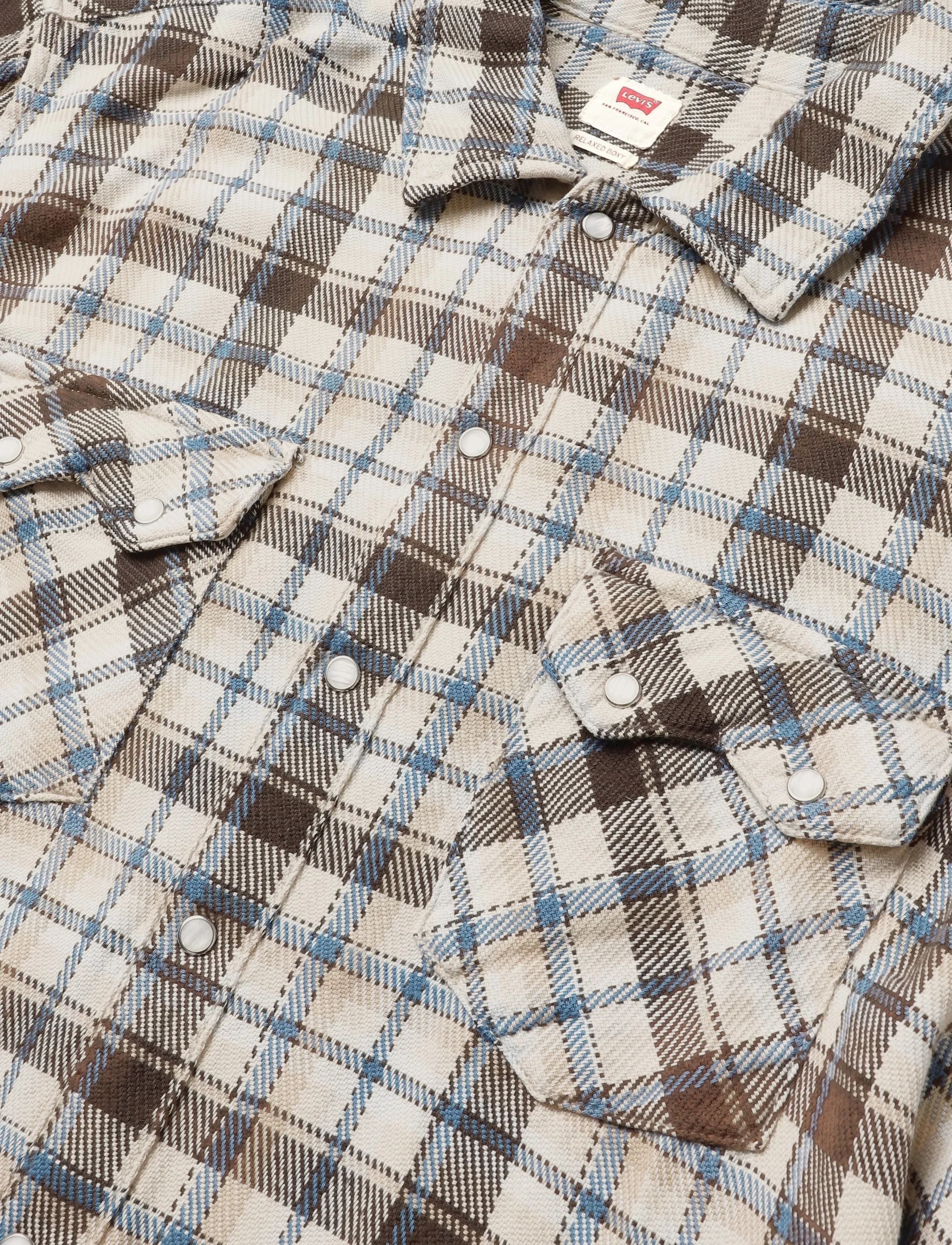 Levi's® - LS BOXY WESTERN TANNER PLAID W - flanell-hemden - multi-color - 2