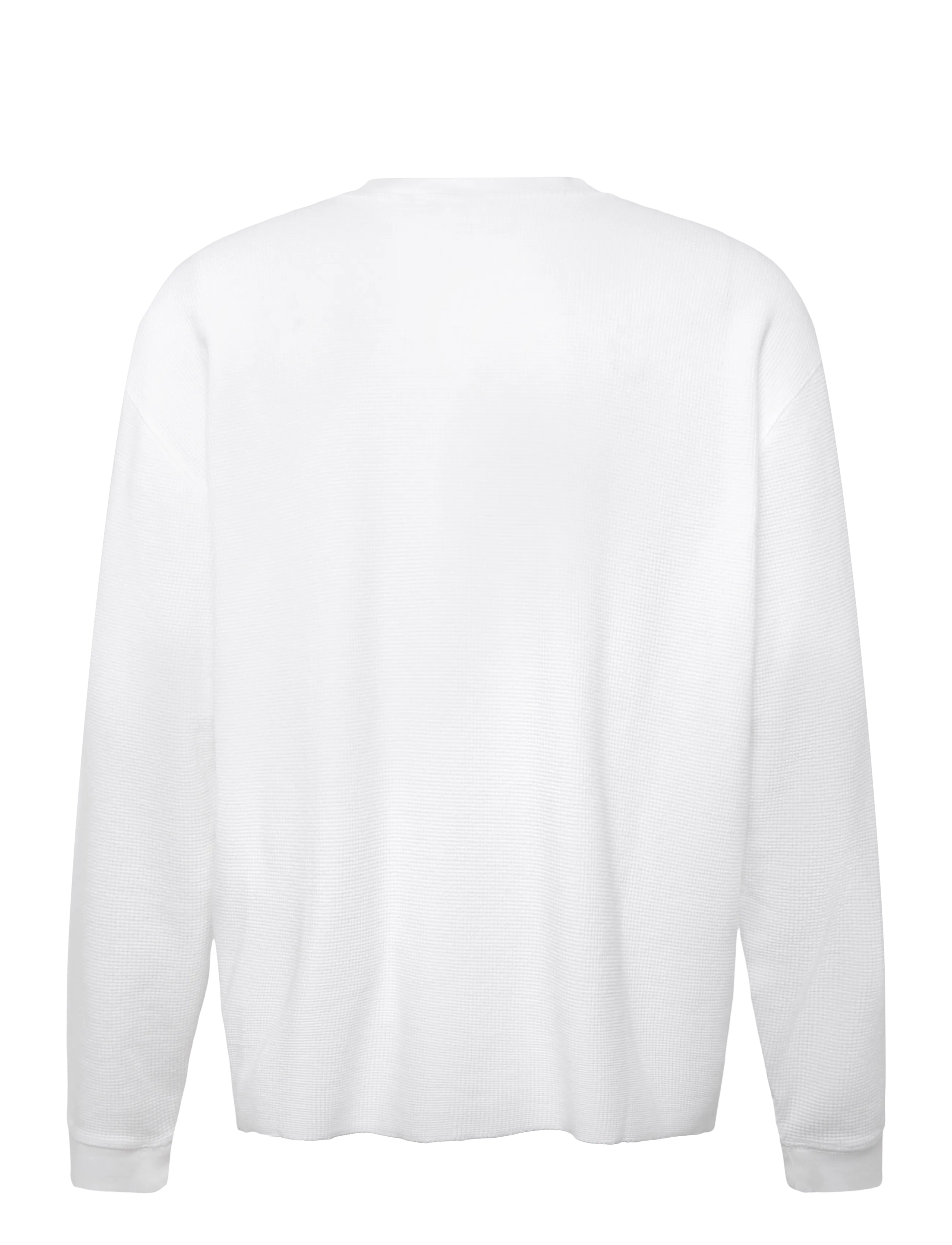 Levi's® - LS RLX BUTTON HENLEY BRIGHT WH - long-sleeved t-shirts - whites - 1