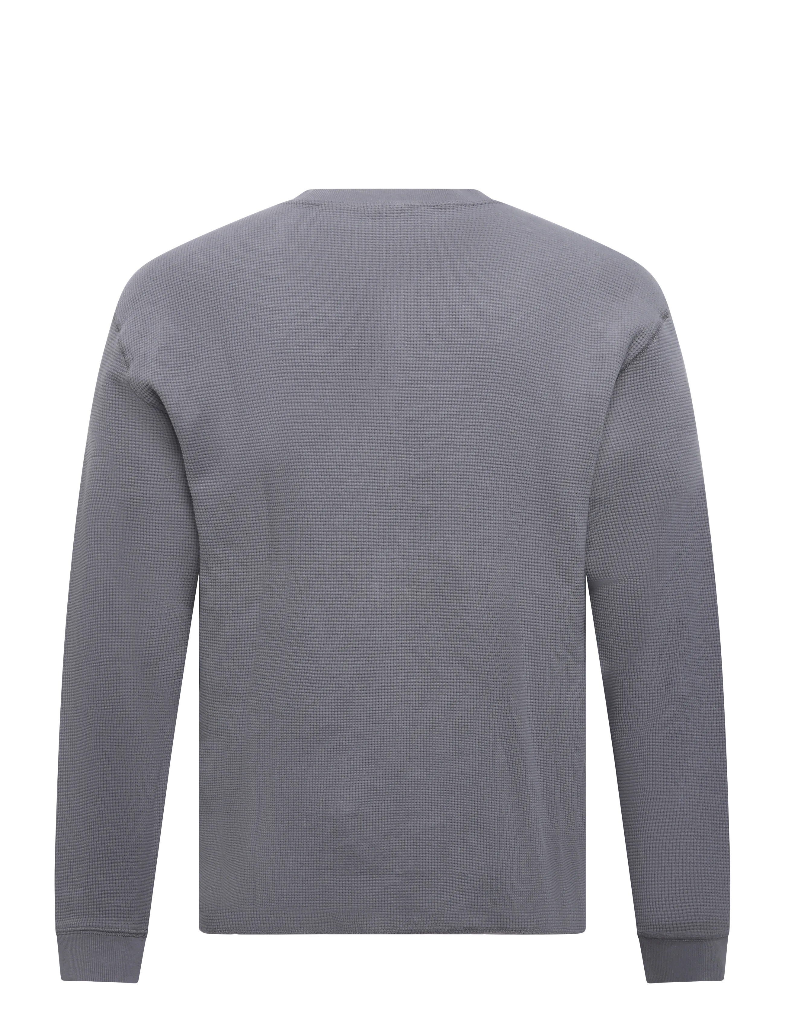 Levi's® - LS RLX BUTTON HENLEY SMOKED PE - langärmelige t-shirts - greys - 2