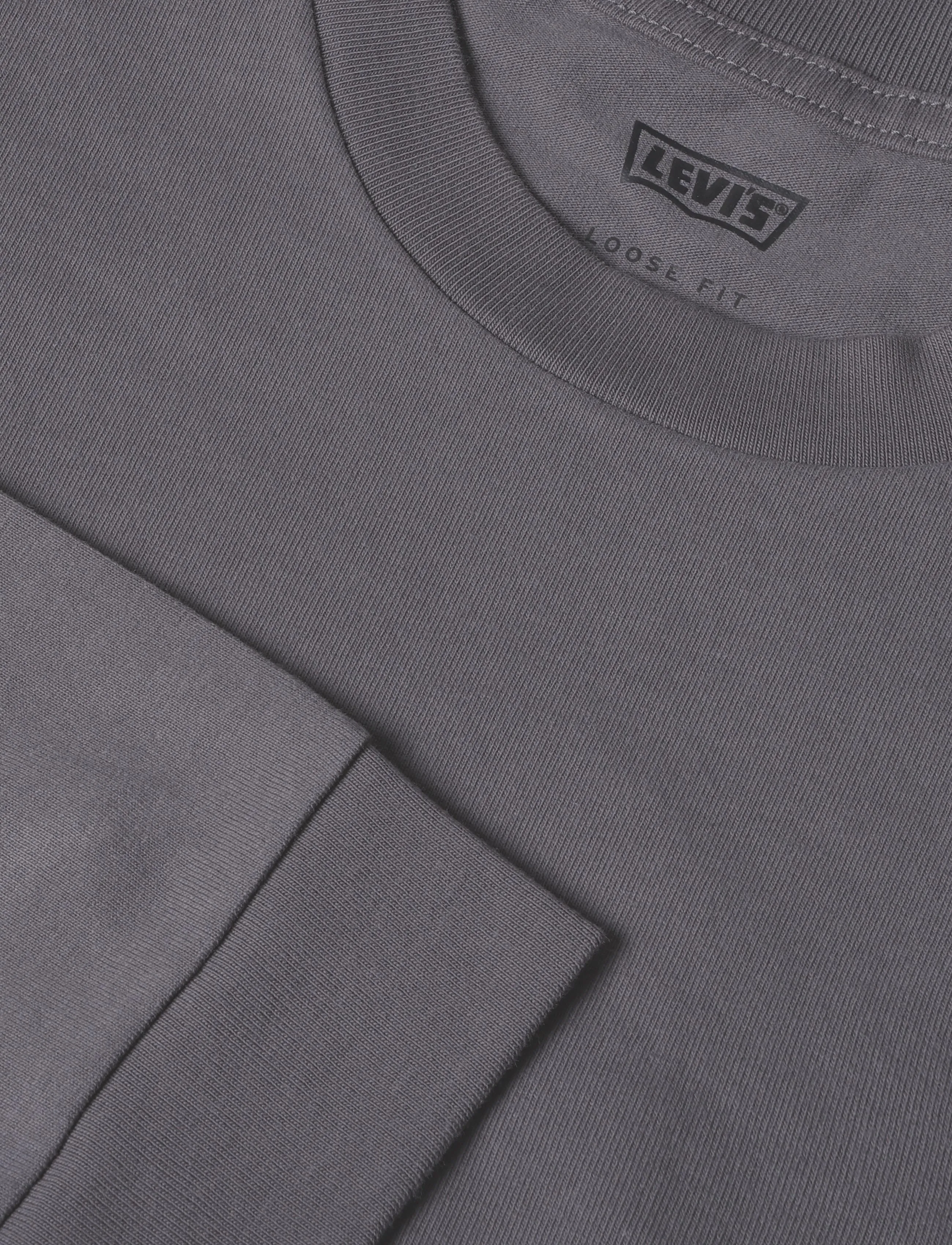 Levi's® - LS WORKWEAR TEE VOLCANIC GLASS - greys - 2