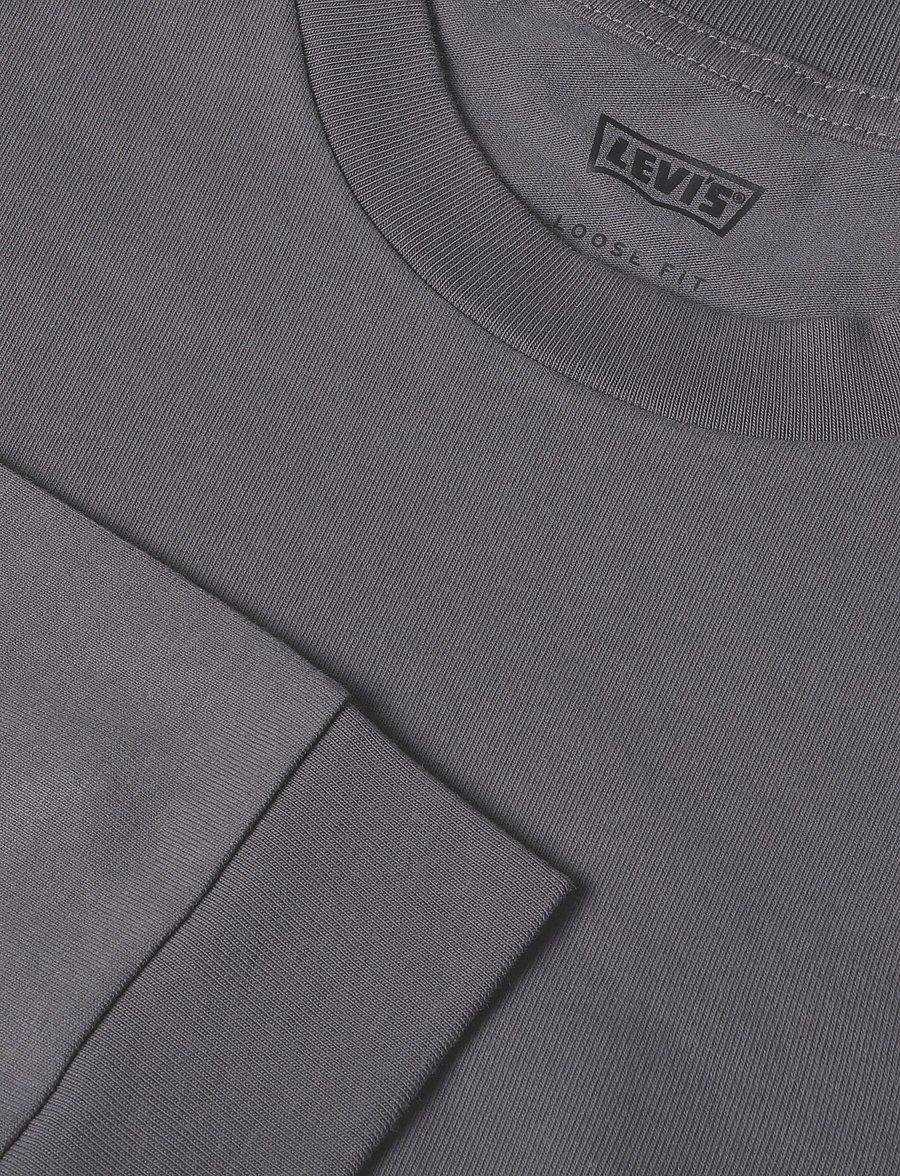 Levi's® - LS WORKWEAR TEE VOLCANIC GLASS - greys - 2