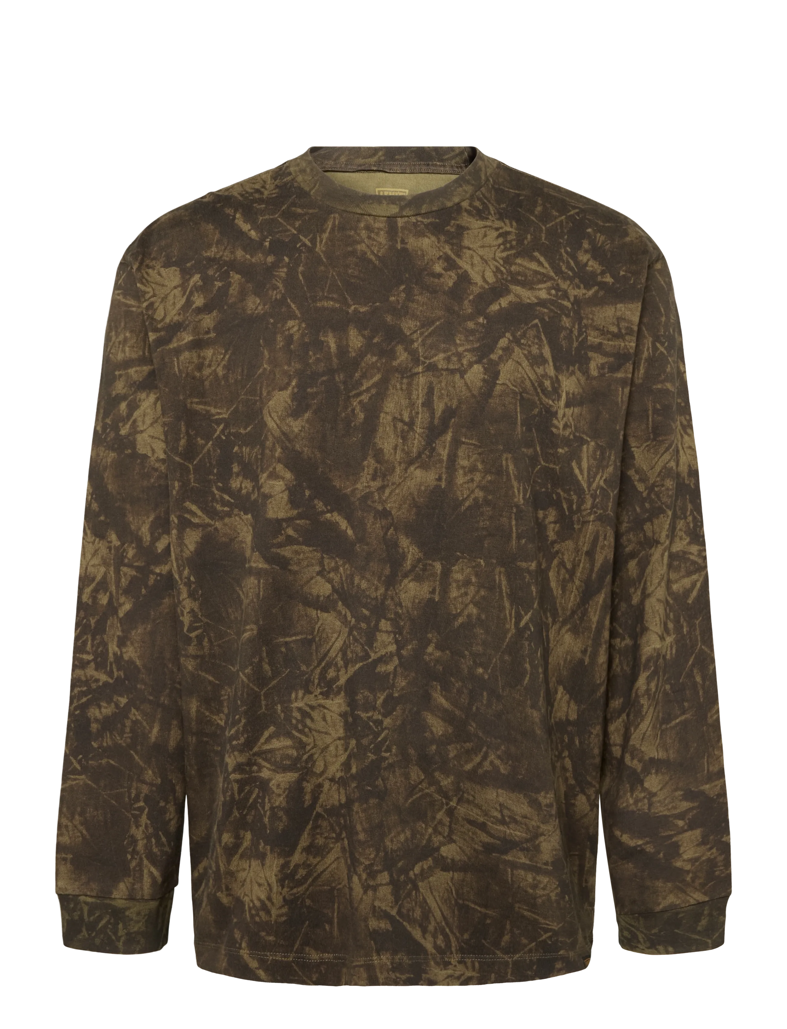 Levi's® - LS WORKWEAR TEE RALEIGH CAMO D - greens - 1