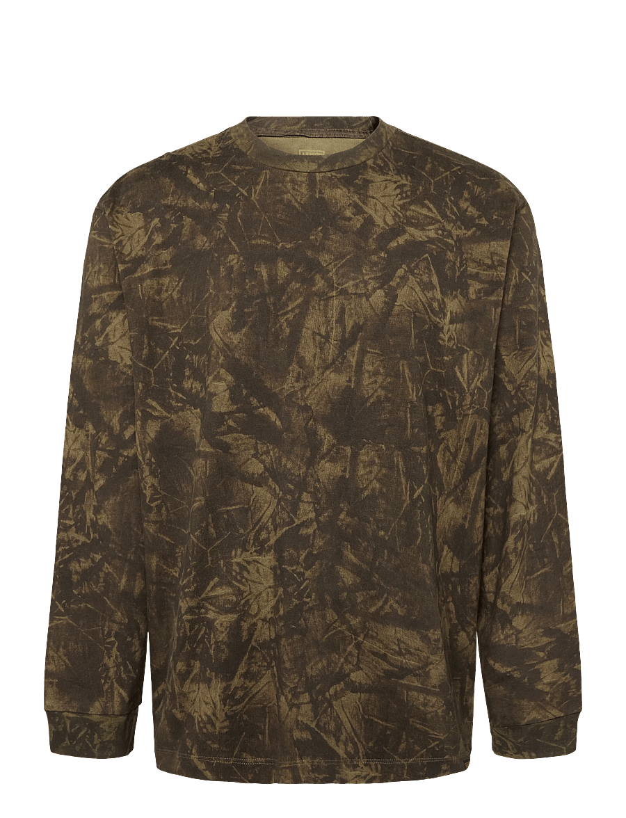 Levi's® - LS WORKWEAR TEE RALEIGH CAMO D - langärmelige t-shirts - greens - 1