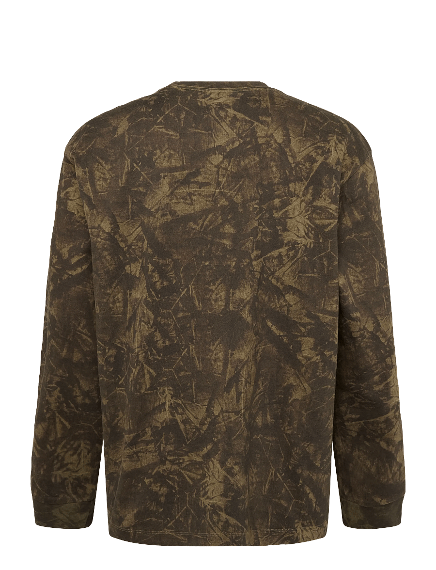 Levi's® - LS WORKWEAR TEE RALEIGH CAMO D - langärmelige t-shirts - greens - 2