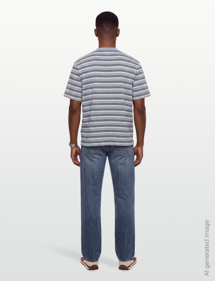 Levi's® - SS WORKWEAR PKT TEE PORTER STR - kortærmede t-shirts - multi-color - 4