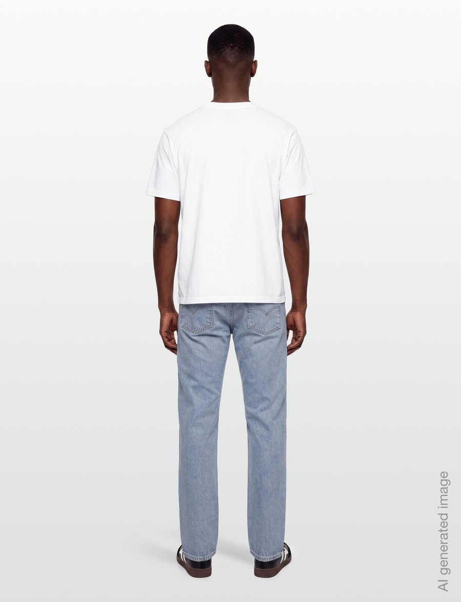 Levi's® - SS WORKWEAR PKT TEE BRIGHT WHI - kurzärmelige t-shirts - whites - 4