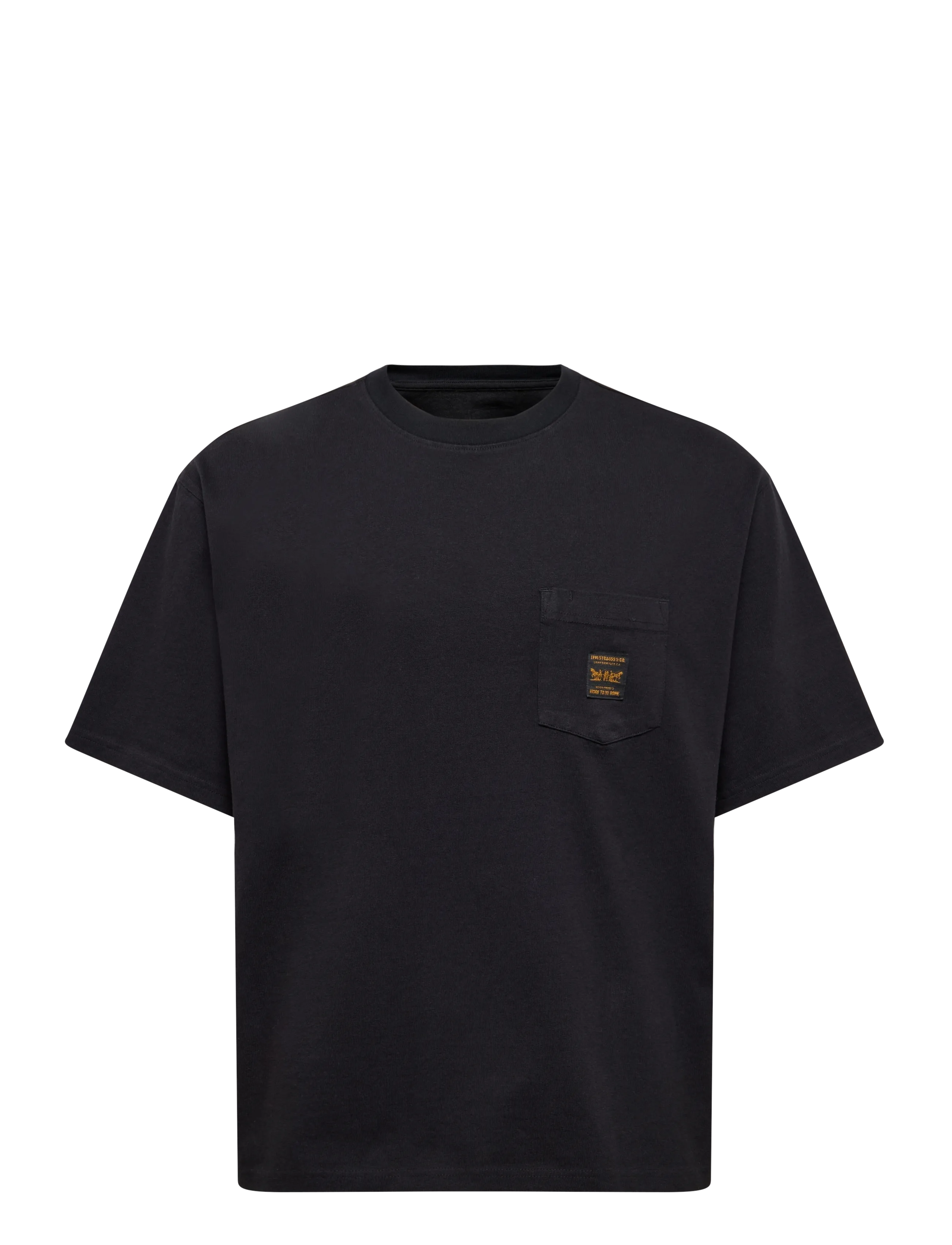 Levi's® SS WORKWEAR PKT TEE JET BLACK - Feriefavoritter - BLACKS / black