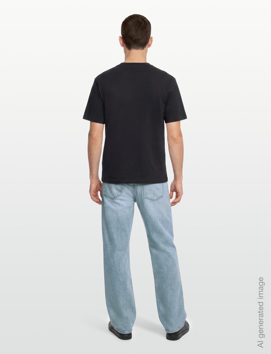 Levi's® - SS WORKWEAR PKT TEE JET BLACK - kurzärmelige t-shirts - blacks - 4