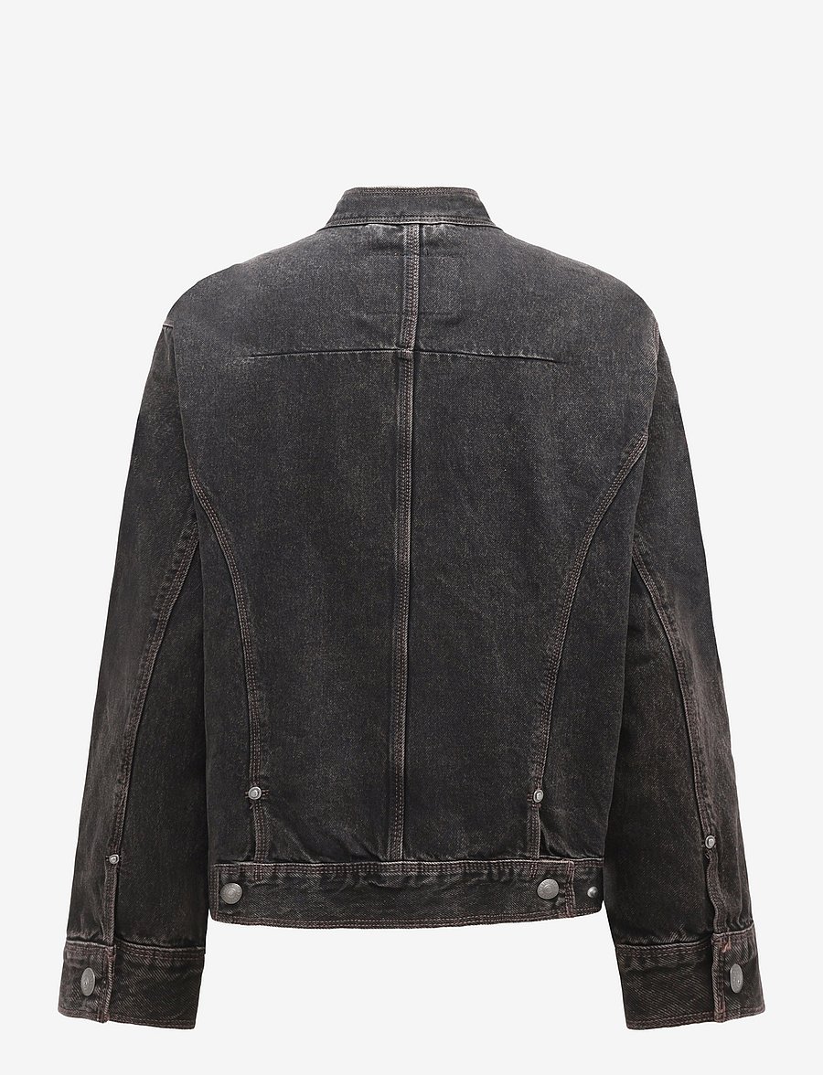 Levi's® - TWISTED MOTO JACKET MIDNIGHT T - gefütterte denimjacken - 4blacks - 2