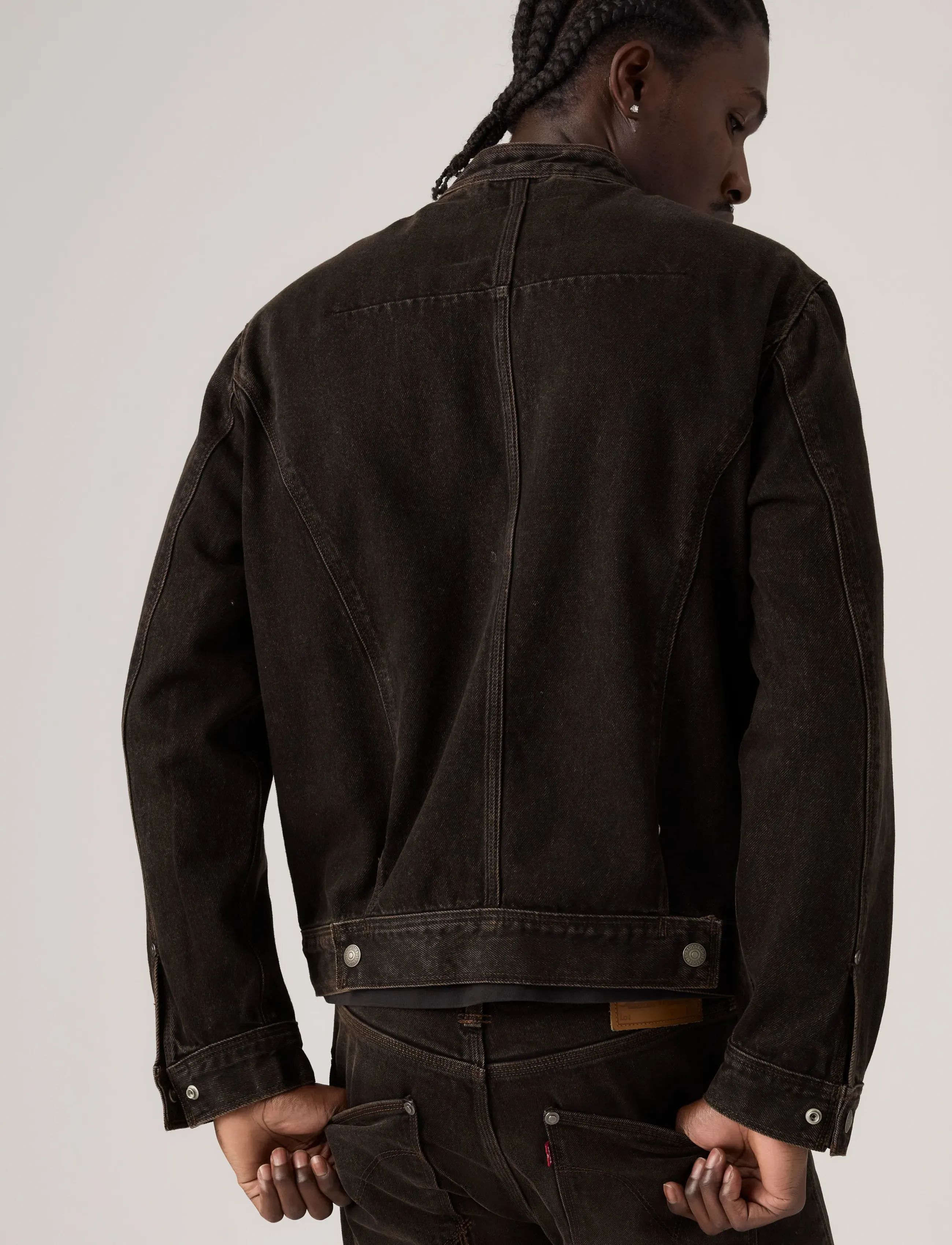 LEVIS ® Twisted Moto Jacket Midnight T jeansjackor herr – bild 6