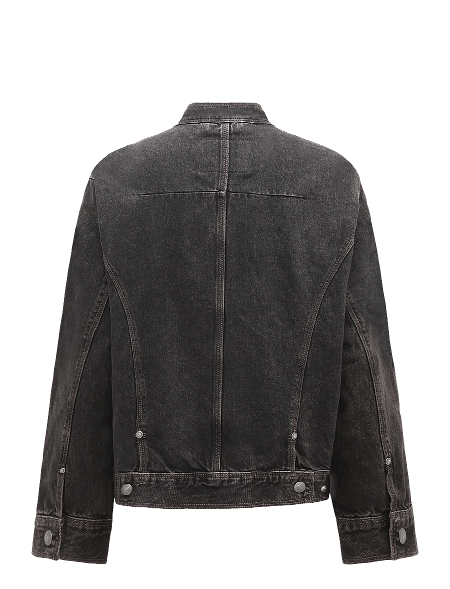 Levi's® - TWISTED MOTO JACKET MIDNIGHT T - ofodrade jeansjackor - blacks - 2