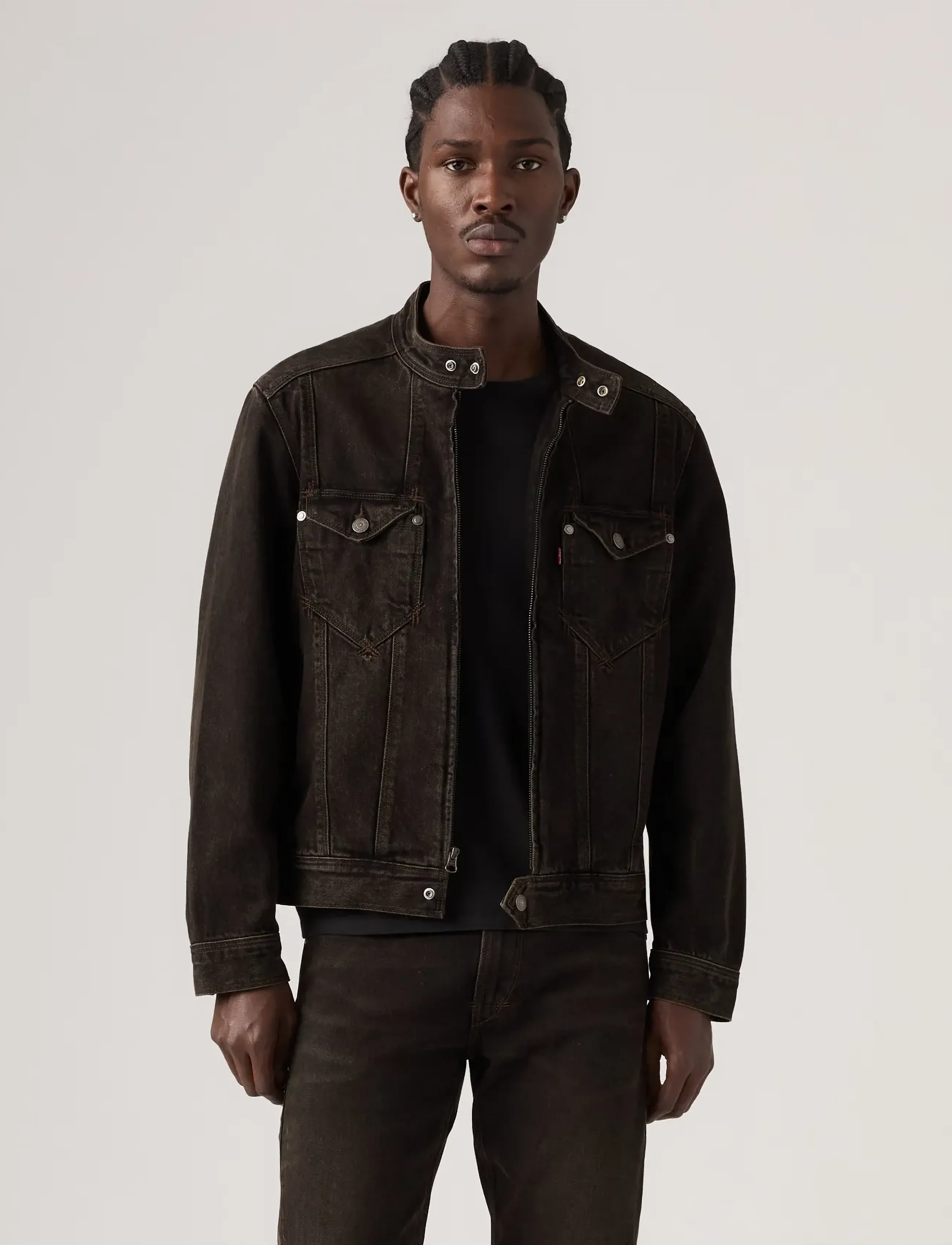 Levi's® - TWISTED MOTO JACKET MIDNIGHT T - blacks - 3
