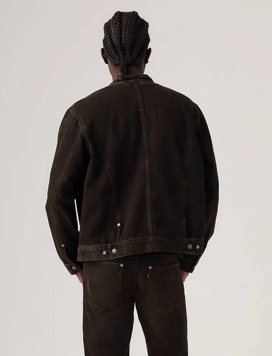 Levi's® - TWISTED MOTO JACKET MIDNIGHT T - ofodrade jeansjackor - blacks - 4