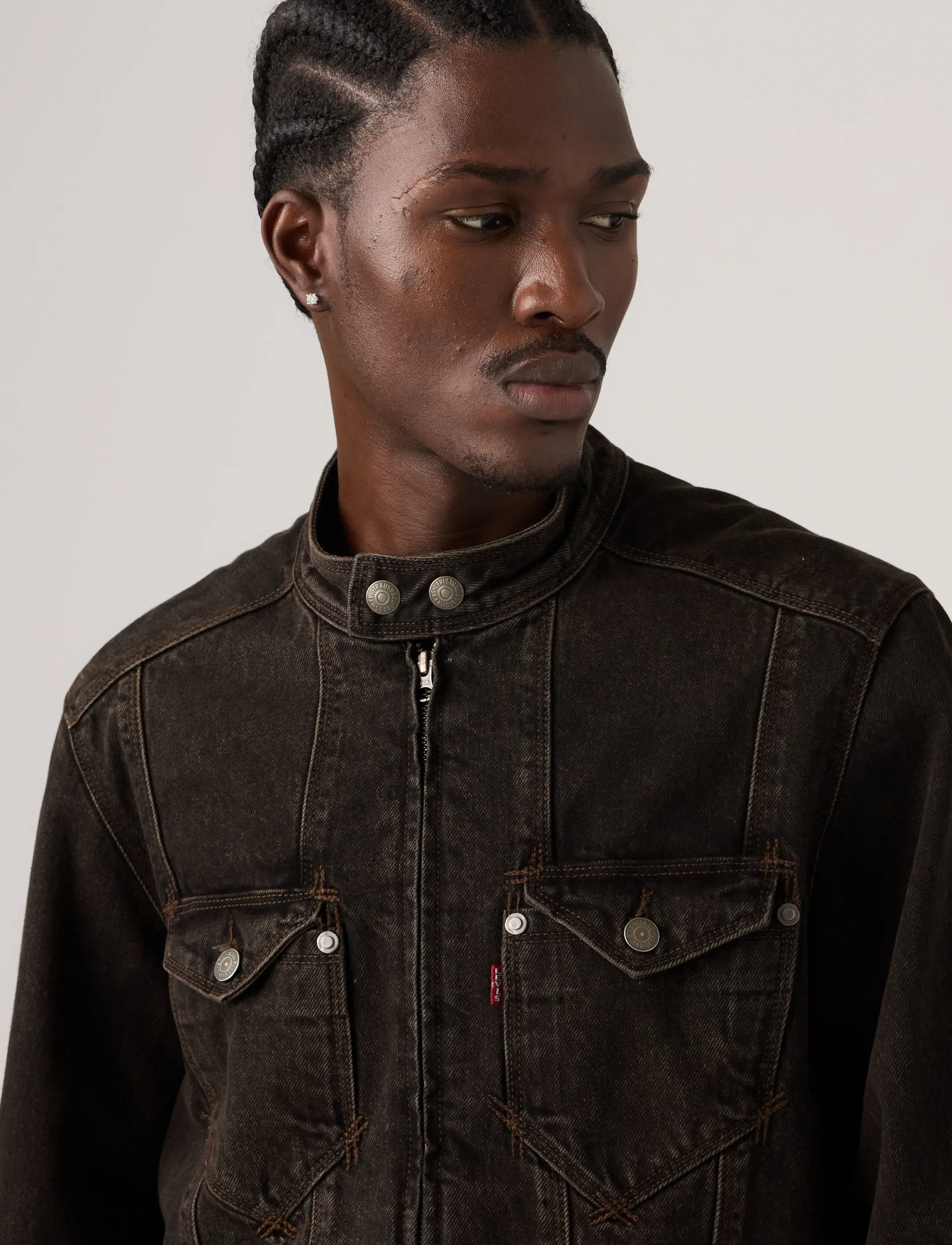 Levi's® - TWISTED MOTO JACKET MIDNIGHT T - blacks - 5