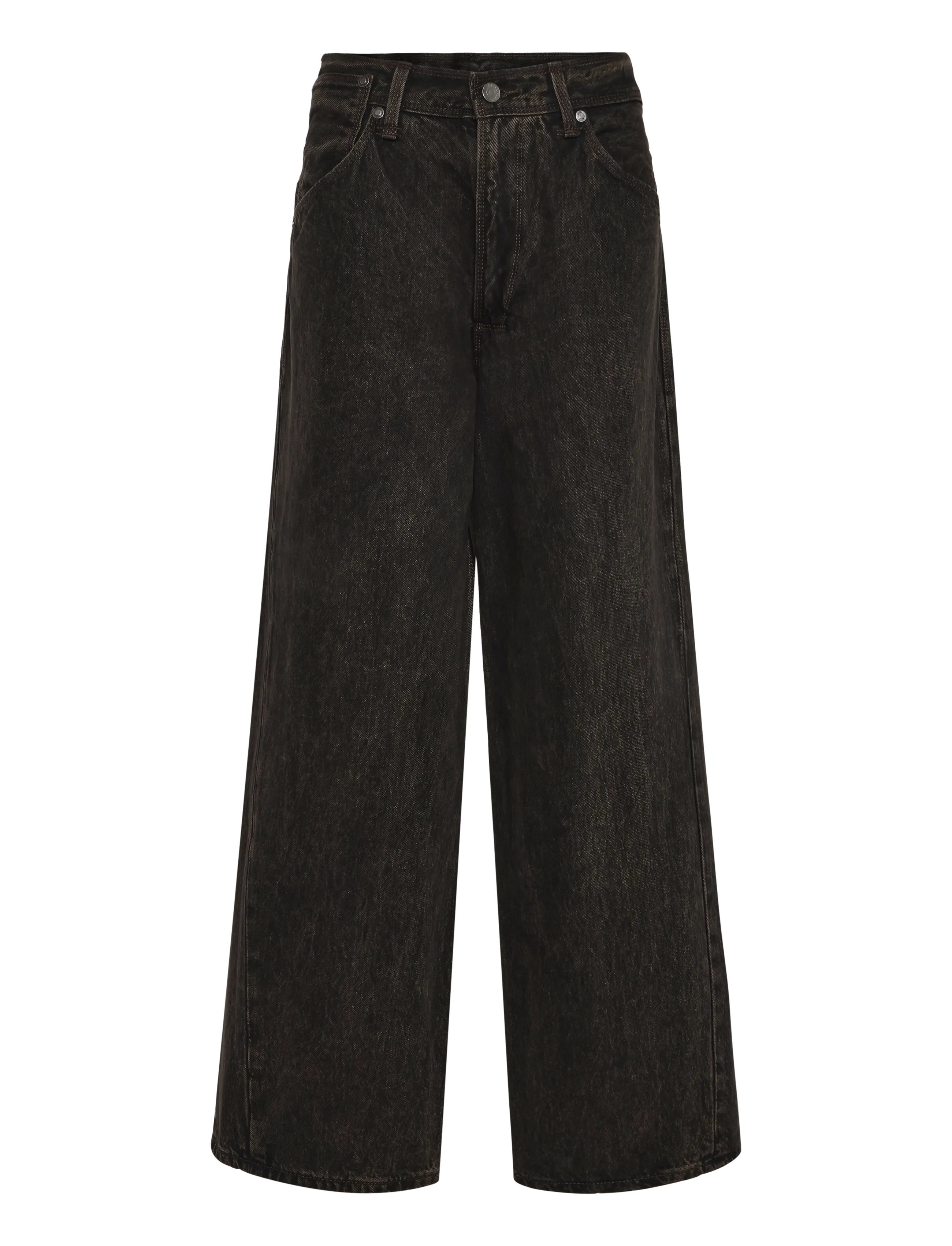Levi's® TWISTED BAGGY WIDE LEG MIDNIGH - Weite Jeans - BLACKS / black