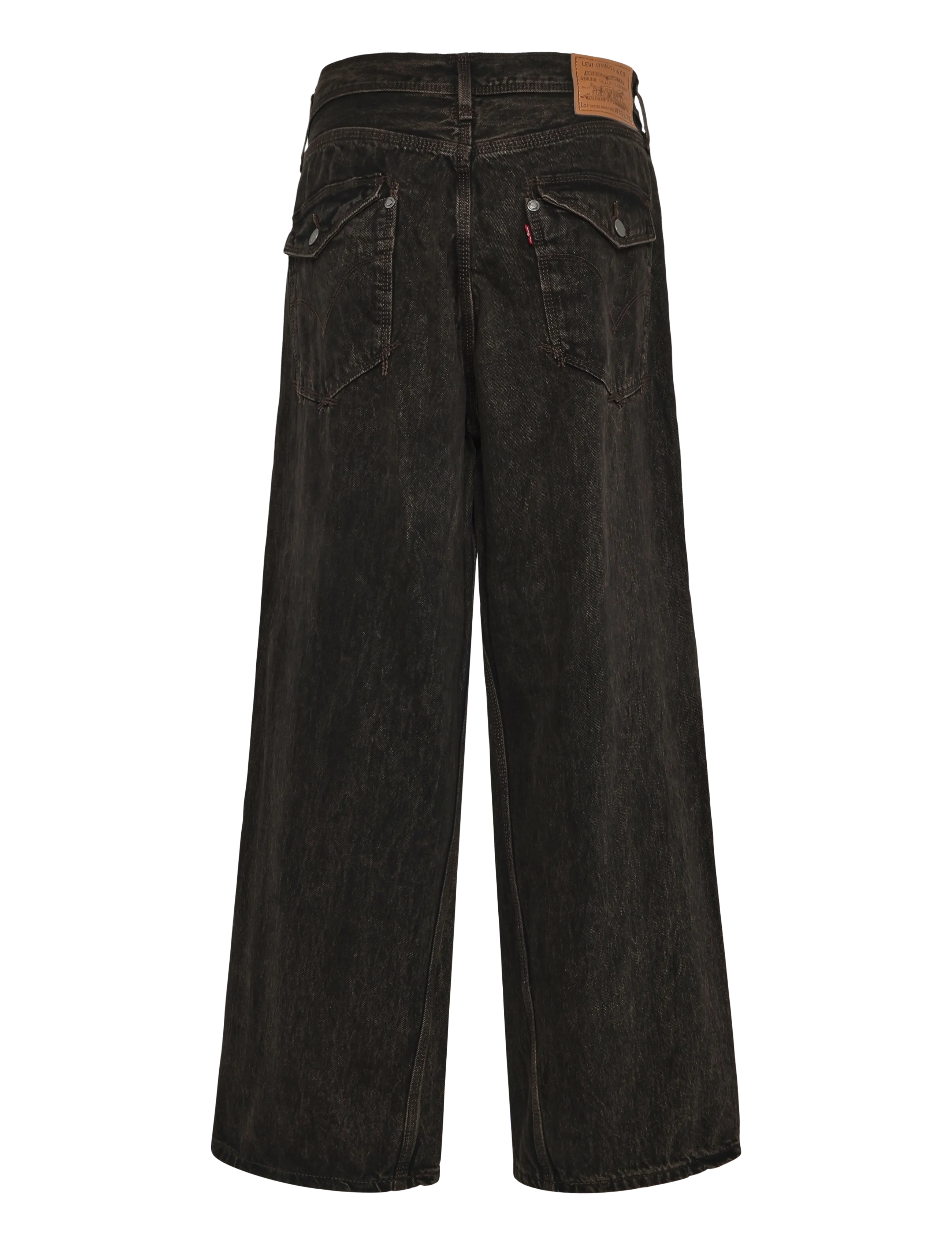 Levi's® - TWISTED BAGGY WIDE LEG MIDNIGH - weite jeans - blacks - 1