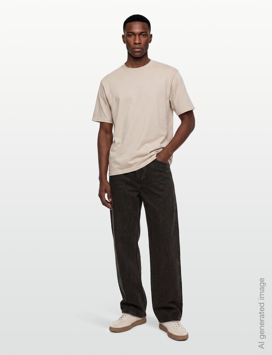 Levi's® - TWISTED BAGGY WIDE LEG MIDNIGH - blacks - 0