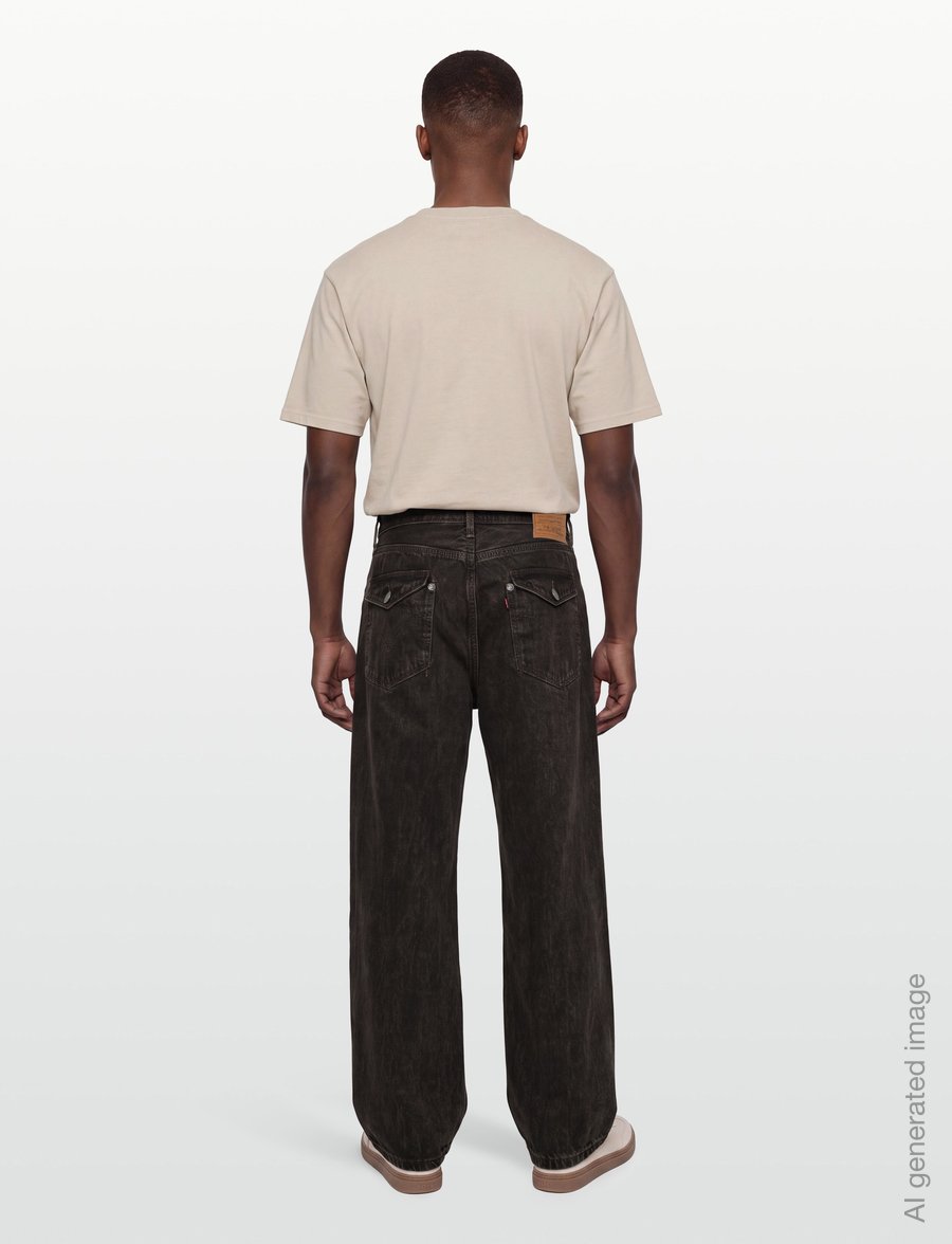 Levi's® - TWISTED BAGGY WIDE LEG MIDNIGH - blacks - 4