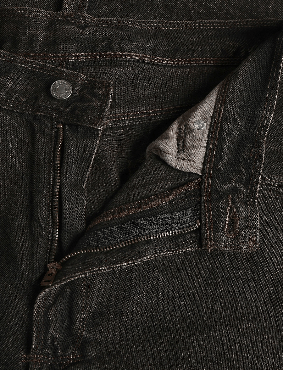 Levi's® - TWISTED BAGGY WIDE LEG MIDNIGH - weite jeans - blacks - 3