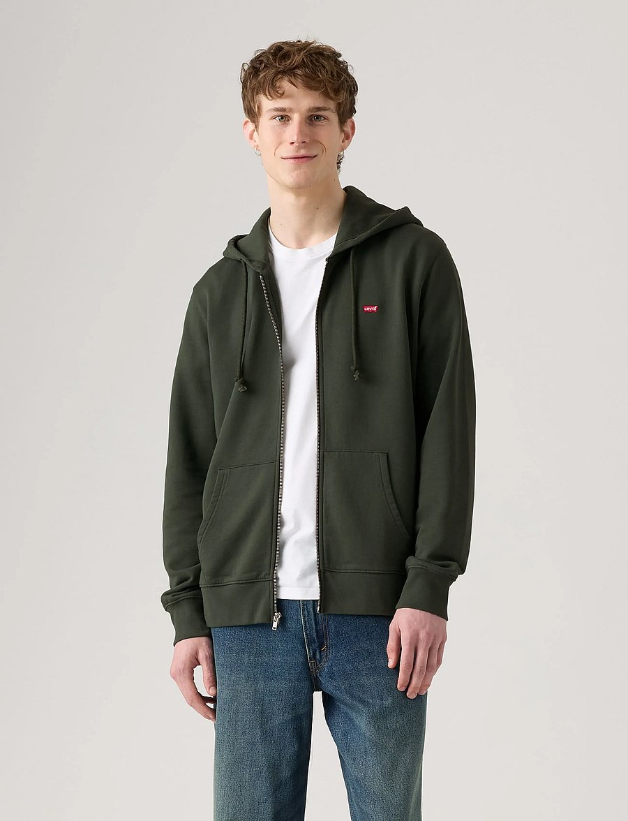 Levi's® - LSE_THE ORIGINAL HM ZIP UP DEE - hoodies - greens - 2