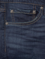 LEVI´S Men - 511 SLIM BLUE CANYON DARK - kitsad teksad - dark indigo - worn in - 2