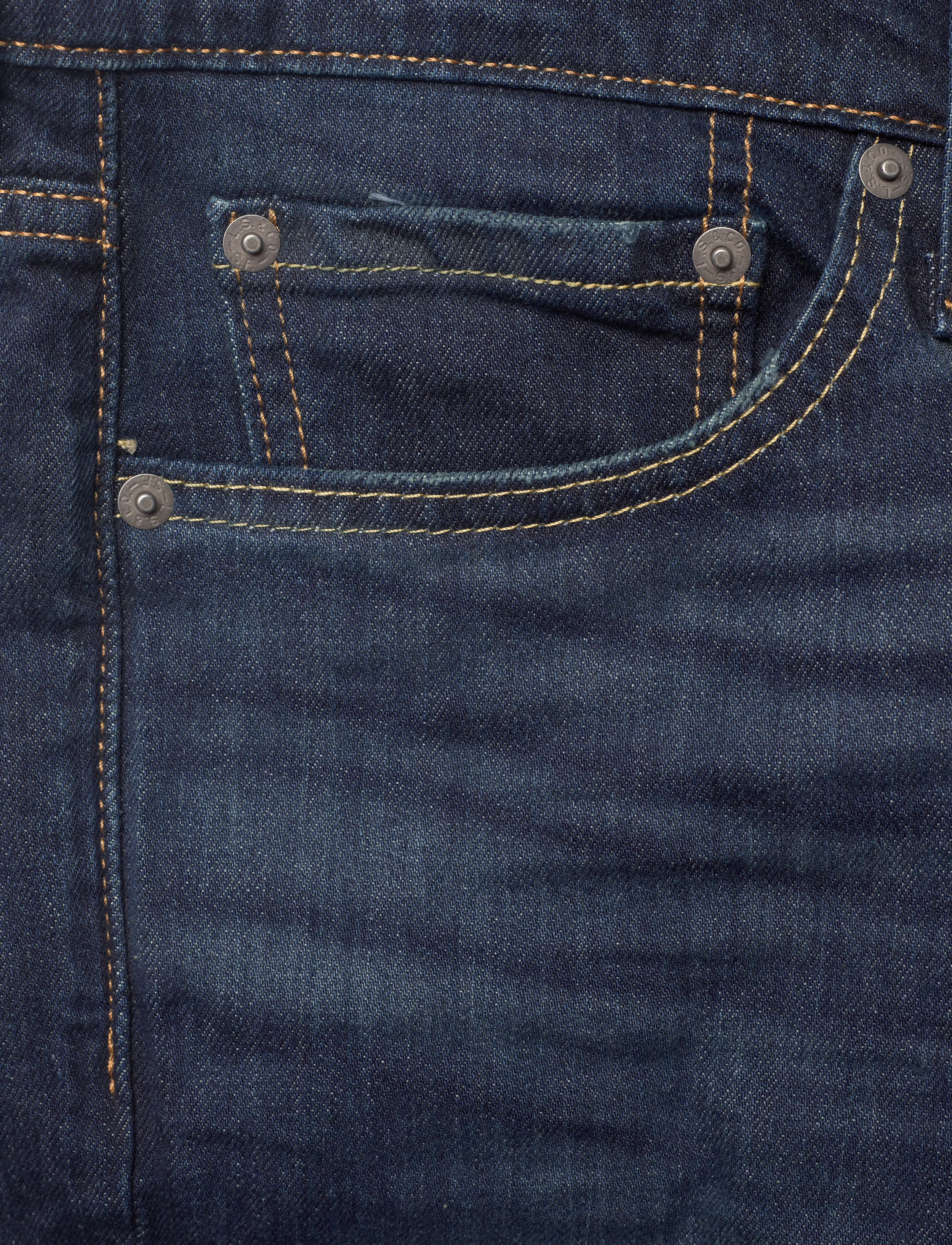 LEVI´S Men - 511 SLIM BLUE CANYON DARK - dark indigo - worn in - 2