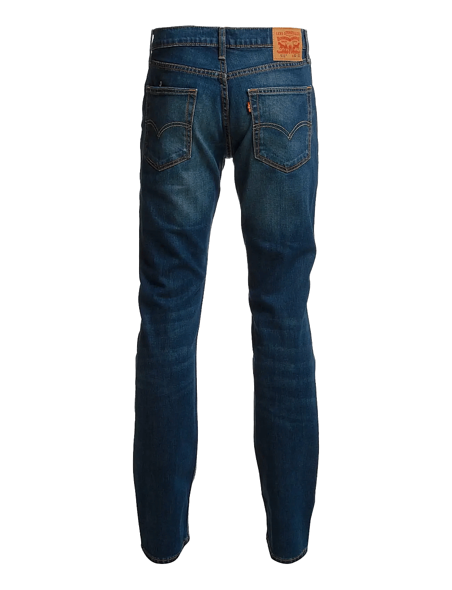 Levi's® - 511 SLIM THROTTLE - suorat farkut - dark indigo - worn in - 2