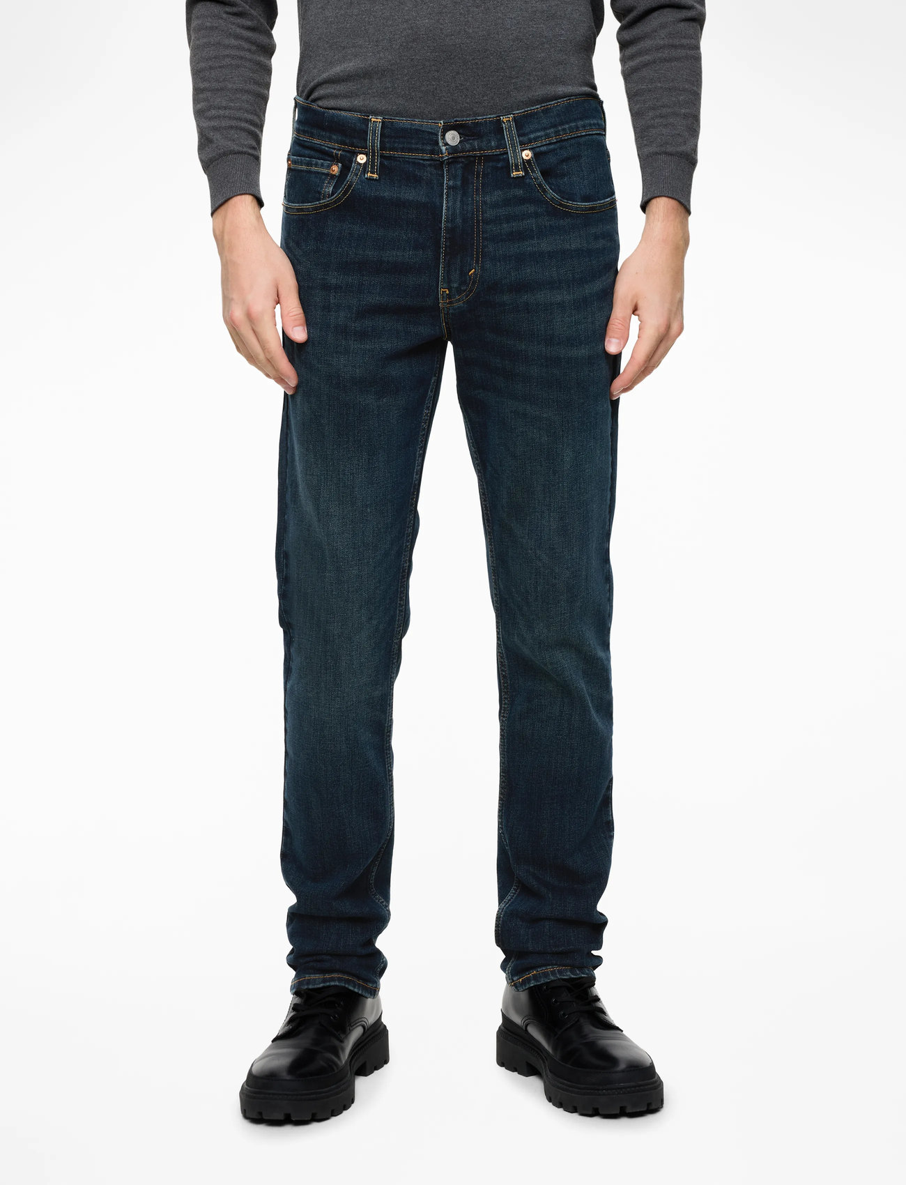 Levi's® - 511 SLIM SEQUOIA RT - slim jeans - dark indigo - worn in - 0