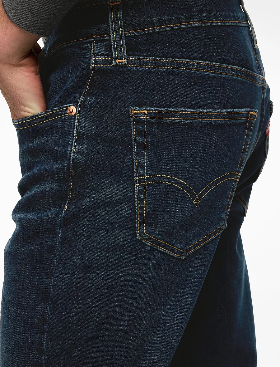 Levi's® - 511 SLIM SEQUOIA RT - kitsad teksad - dark indigo - worn in - 5