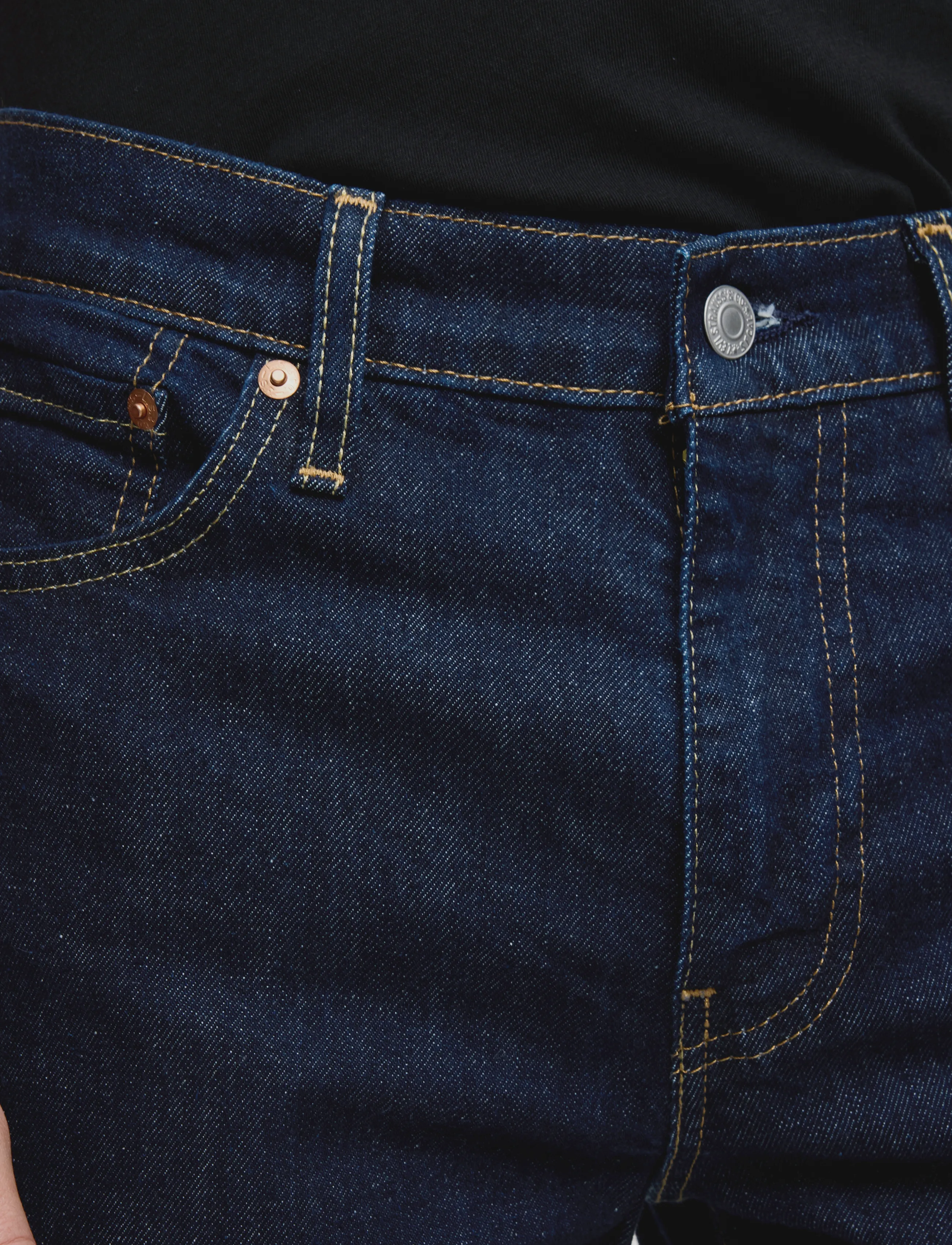 Levi's® - 511 SLIM ROCK COD - kitsad teksad - dark indigo - flat finish - 5