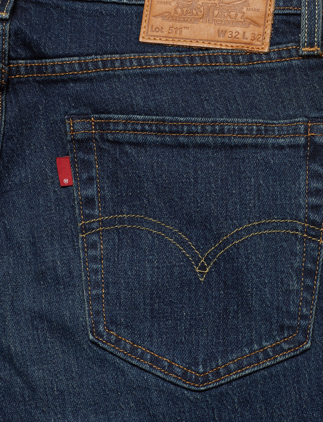 LEVI´S Men - 511 SLIM FIT DURIAN SUPER TINT - dark indigo - worn in - 4