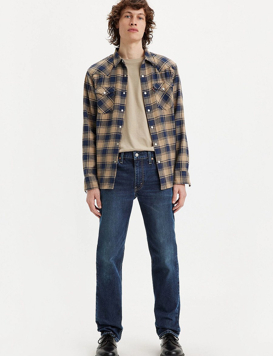Levi's® - 511 SLIM BIOLOGIA ADV - slim jeans - dark indigo - worn in - 0