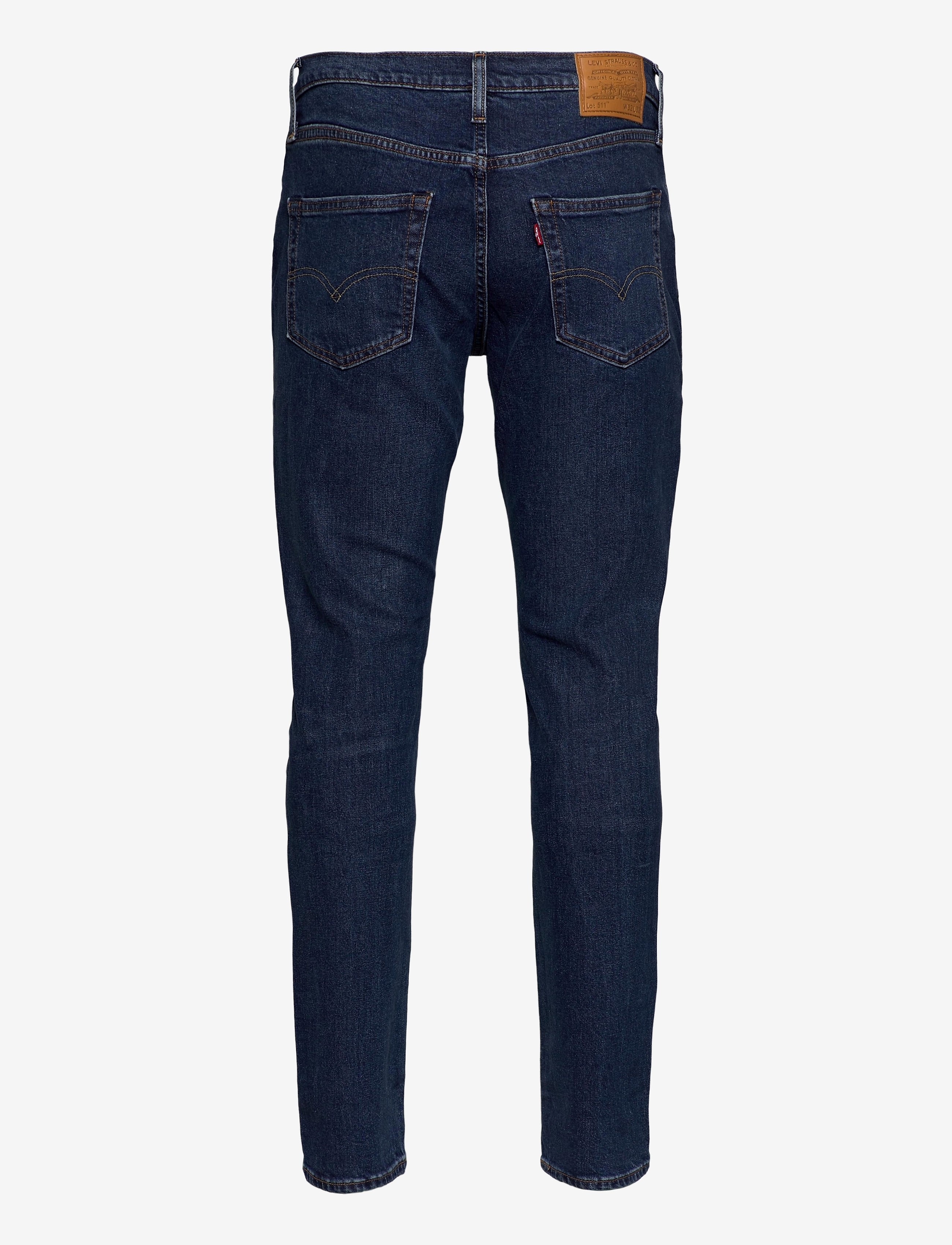LEVI´S Men - 511 SLIM PONCHO AND RIGHTY ADV - dark indigo - worn in - 2