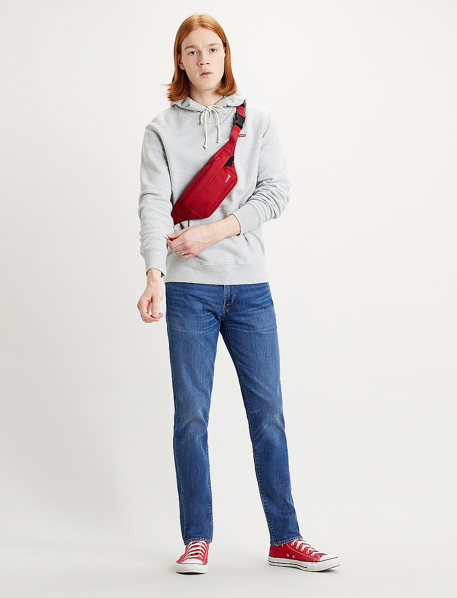 LEVI´S Men - 511 SLIM PONCHO AND RIGHTY ADV - dark indigo - worn in - 0