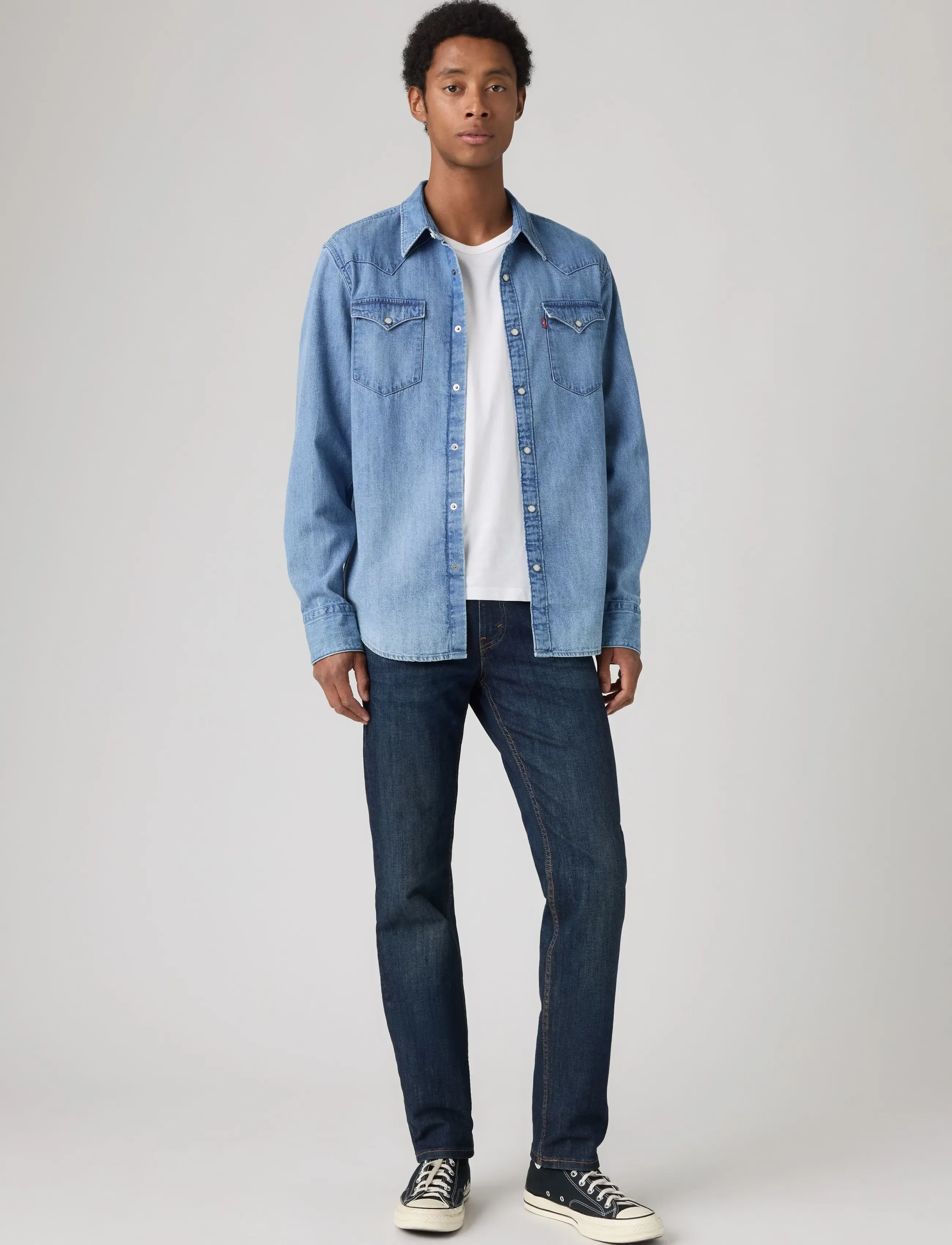 Levi's® 511 SLIM HALEYS COMET ADV - Streetwear - DARK INDIGO - WORN IN / navy