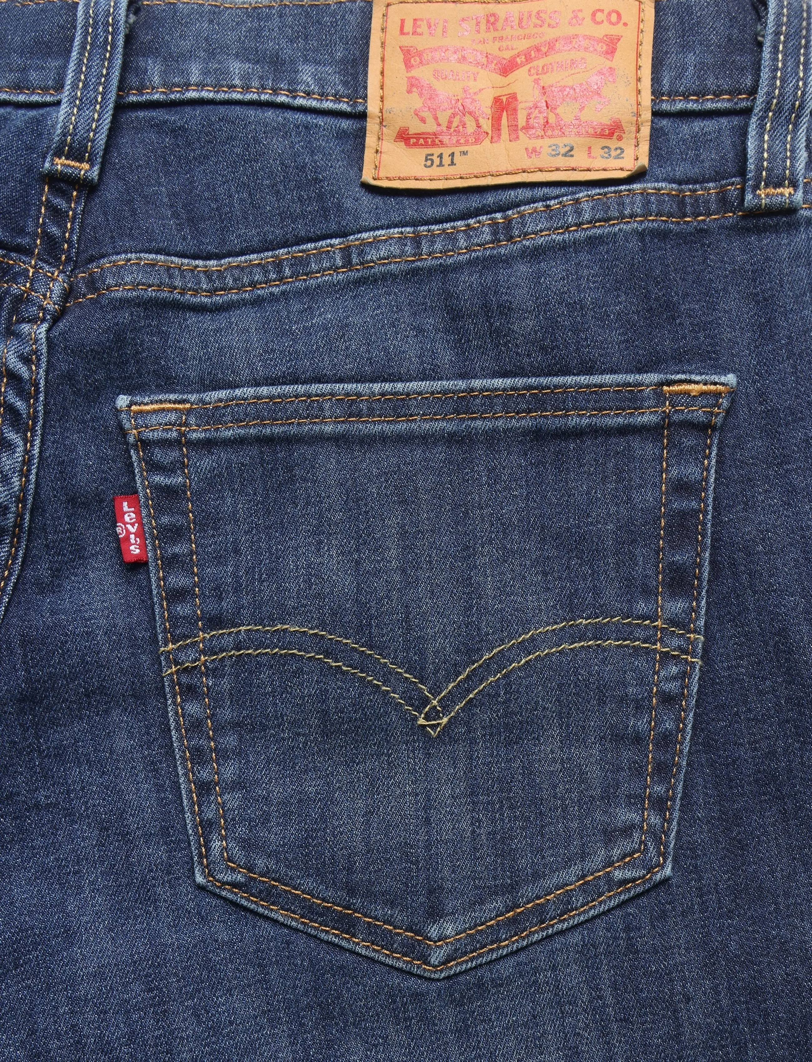 Levi's® - 511 SLIM HALEYS COMET ADV - dark indigo - worn in - 4
