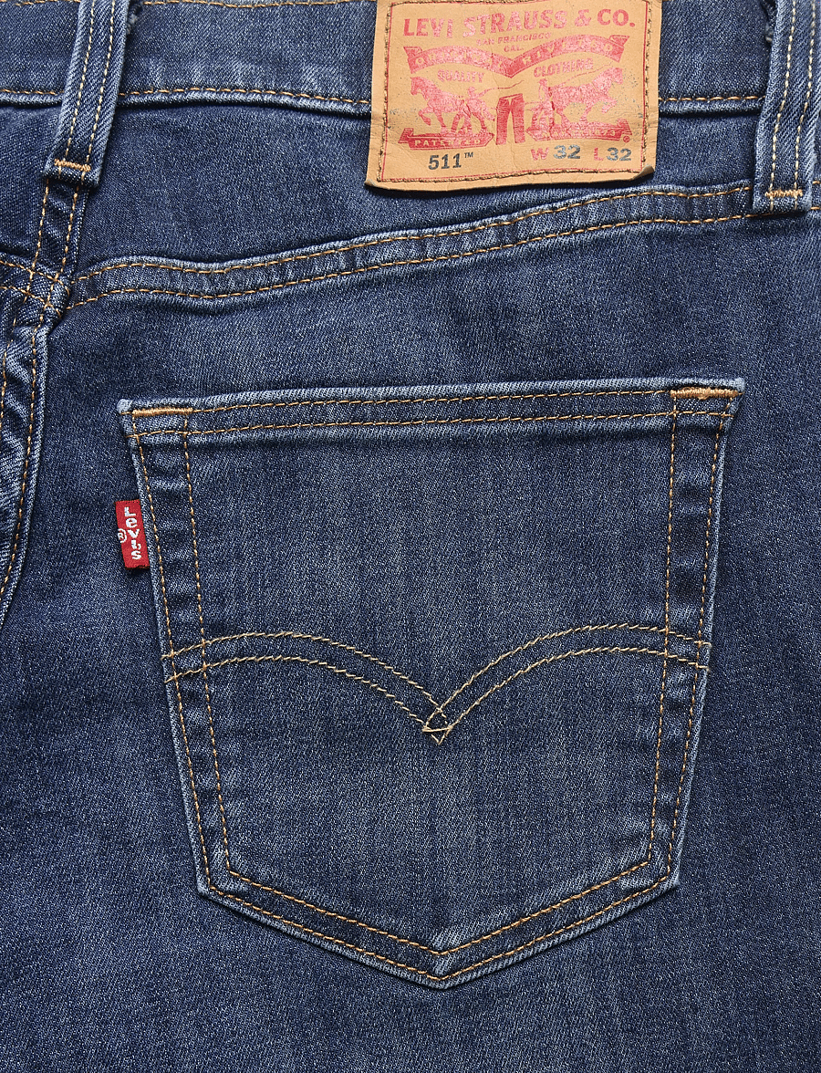 Levi's® - 511 SLIM HALEYS COMET ADV - slim fit jeans - dark indigo - worn in - 4
