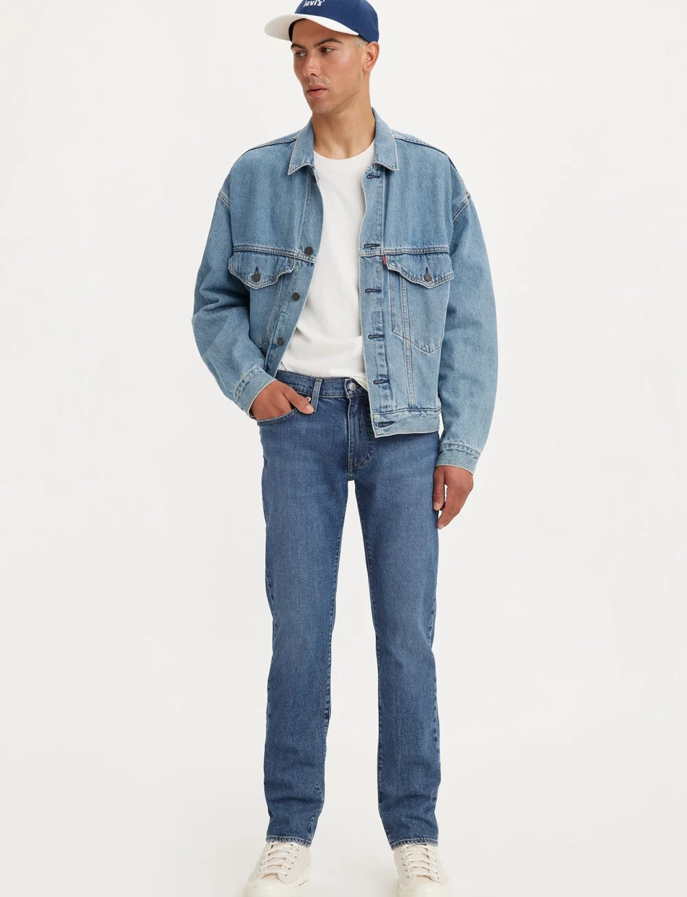 Levi's® - 511 SLIM EVERETT NIGHT OUT - slim jeans - dark indigo - worn in - 3